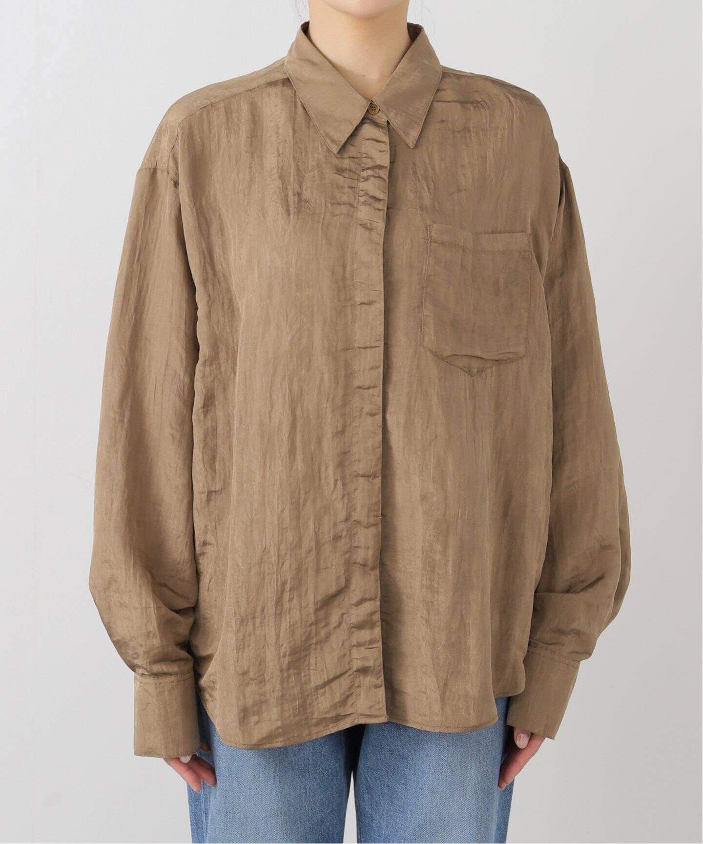 TODAYFUL Crape Satin Shirts（シャツ／ブラウス）｜BOICE FROM