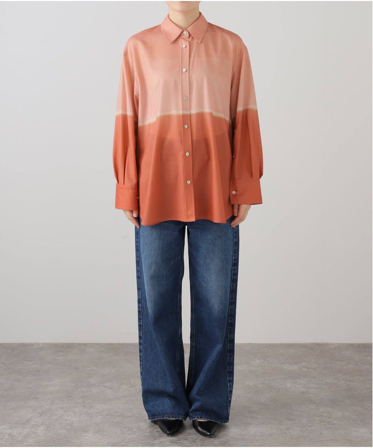 CLANE クラネ GRADATION SHIRT グラデーションシャツ（CLANE