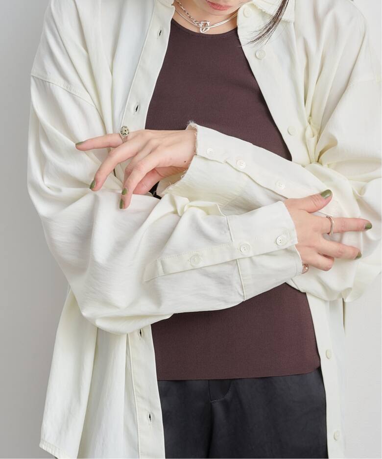 anuke Chambray Over Shirts（シャツ／ブラウス）｜BOICE FROM 