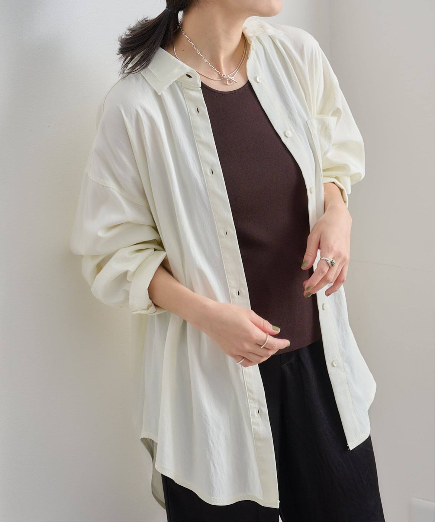 anuke Chambray Over Shirts（シャツ／ブラウス）｜BOICE FROM