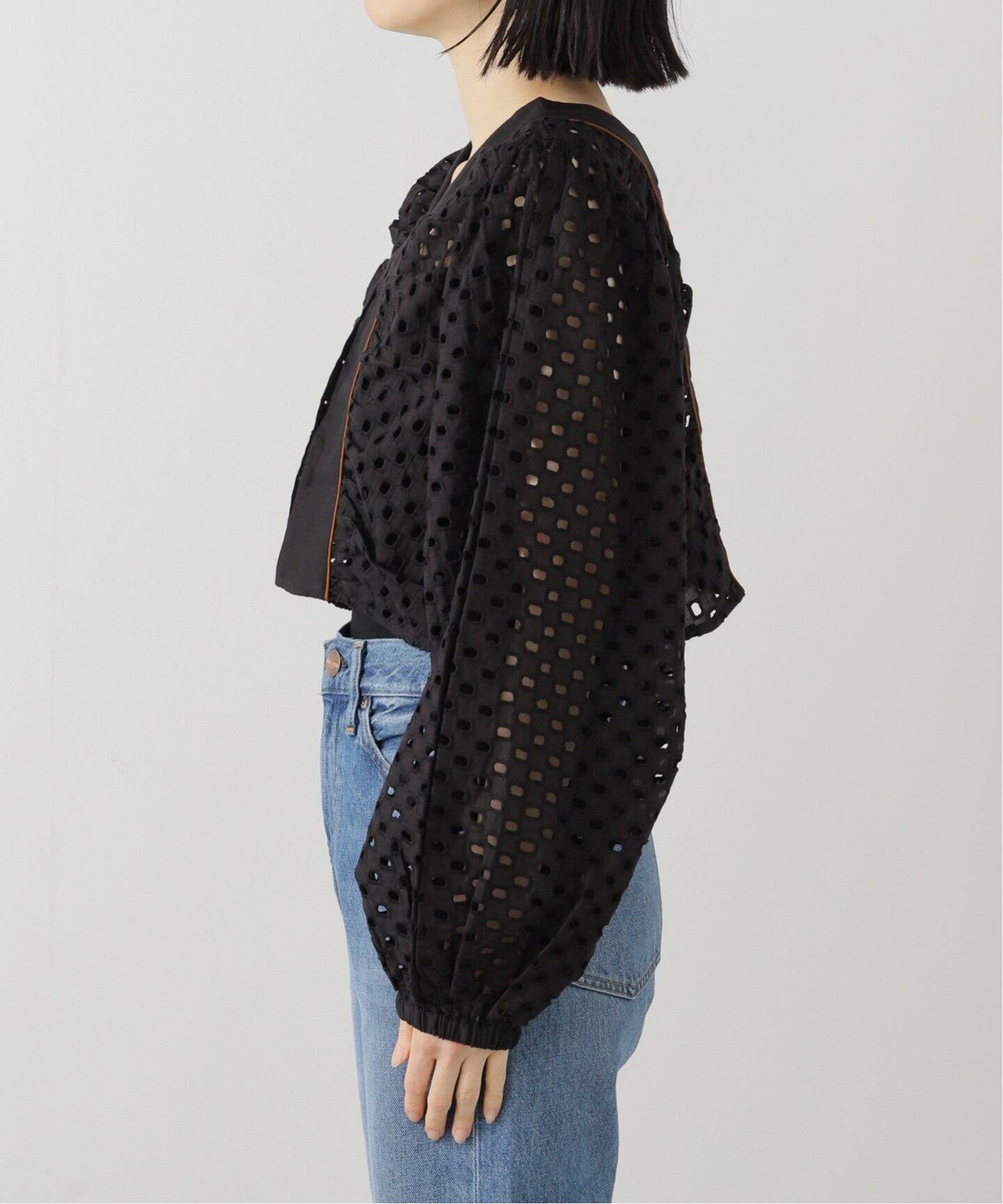anuke Volume Cutwork Blouse（シャツ／ブラウス）｜BOICE FROM 