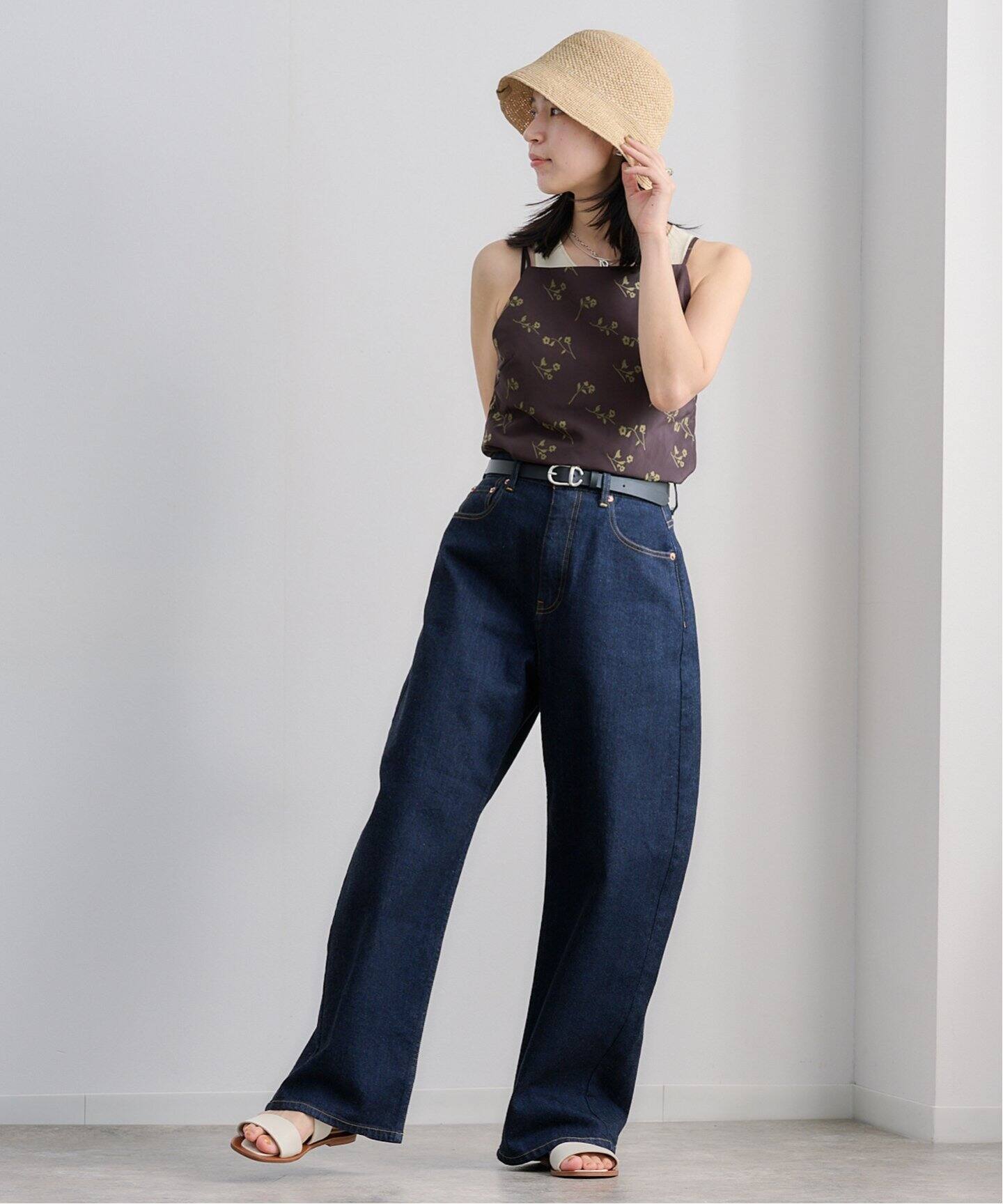 anuke Flower Jacquard Tops