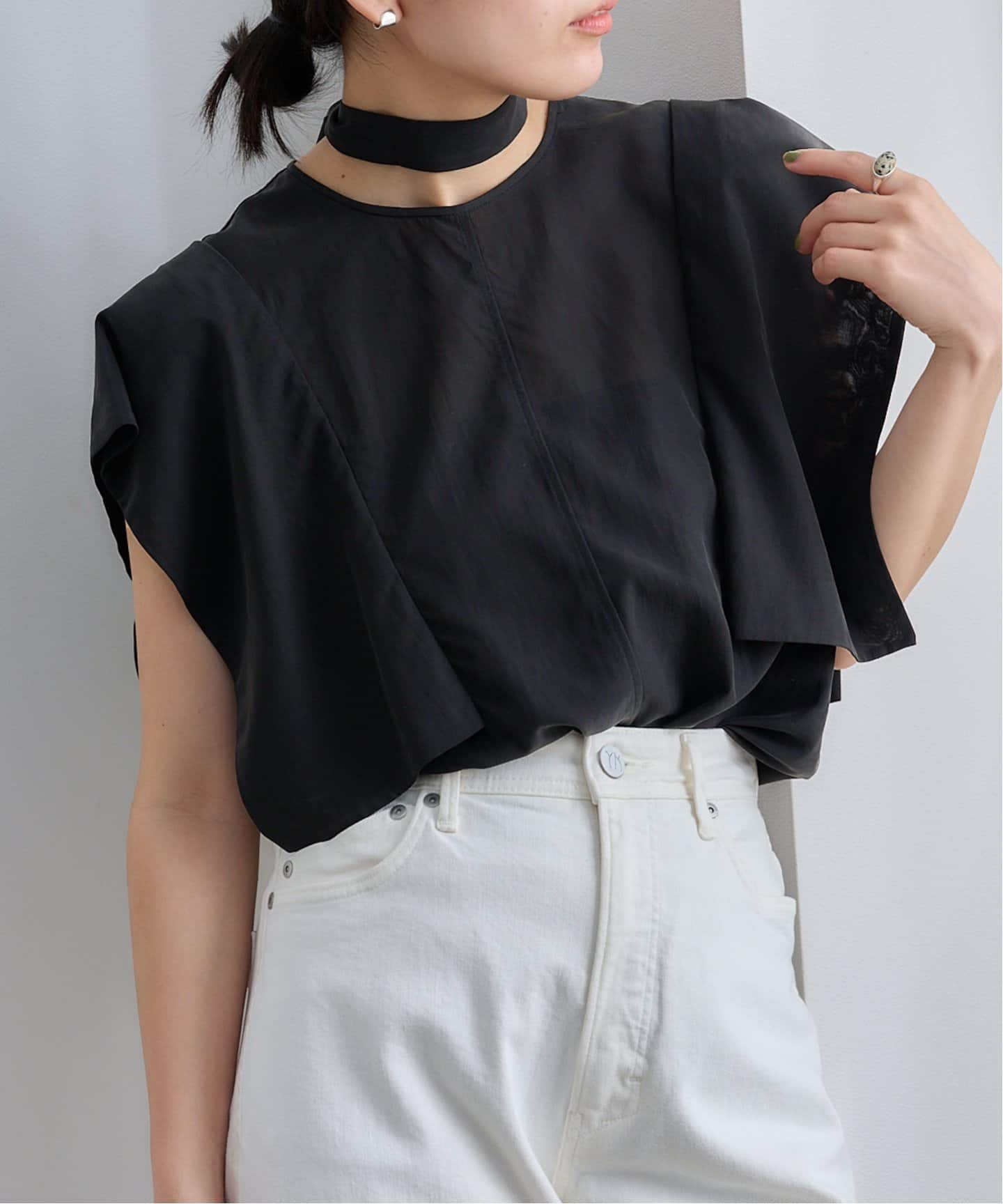 トップス CLANE SQUARE SLEEVE BLOUSE SQUARE SLEEVE BLOUSE(1 WHITE): CLANE: WOMENS｜ STUDIOUS
