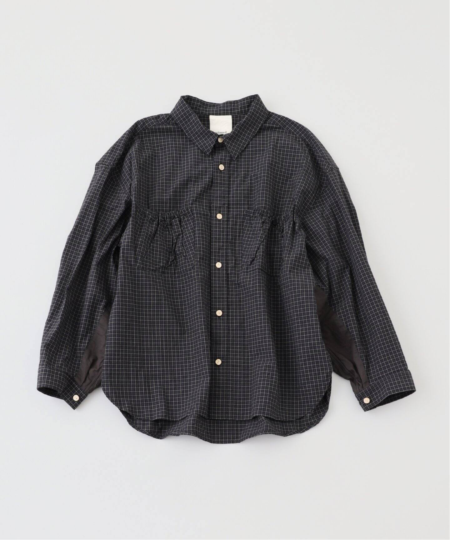REFOMED WRIST PATCH WIDE SHIRT CHECK