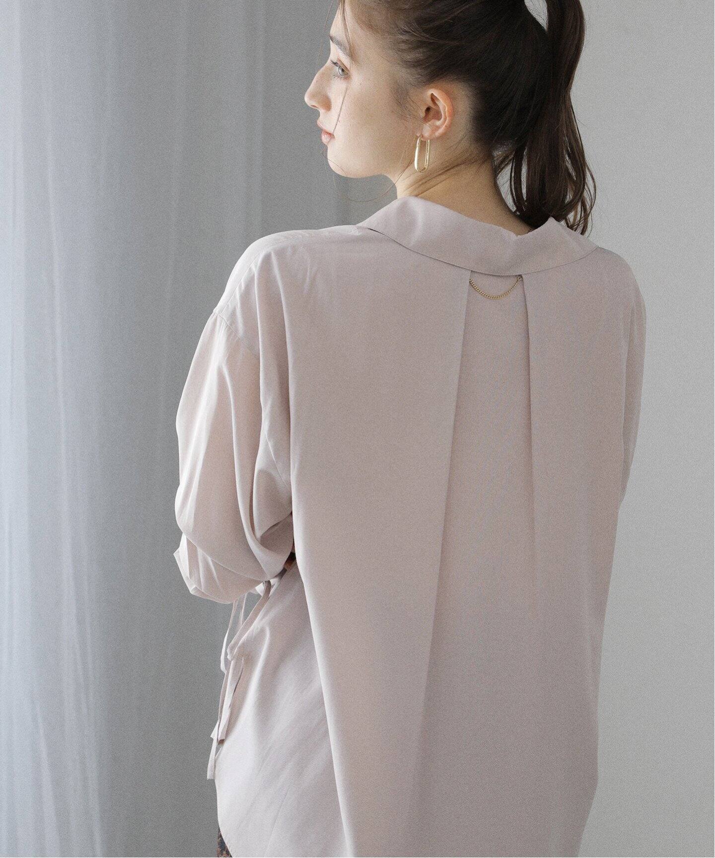 洗える】スキッパーオータムシャツ（シャツ／ブラウス）｜La Totalite