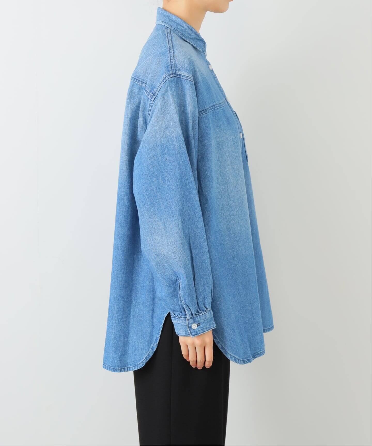 洗える】Healthy Denim /ヘルシーデニム デニムシャツ Tomato（シャツ
