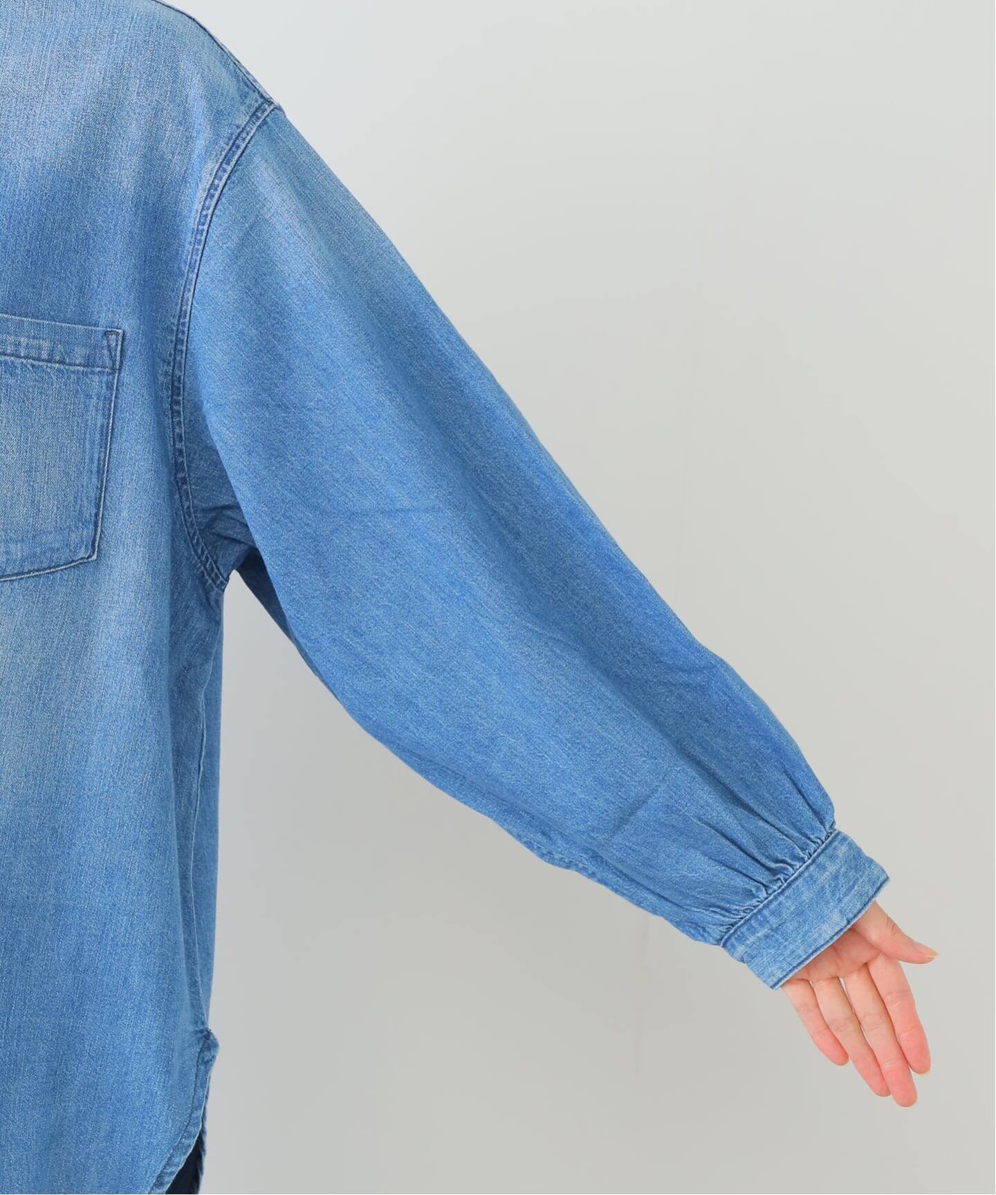 洗える】Healthy Denim /ヘルシーデニム デニムシャツ Tomato