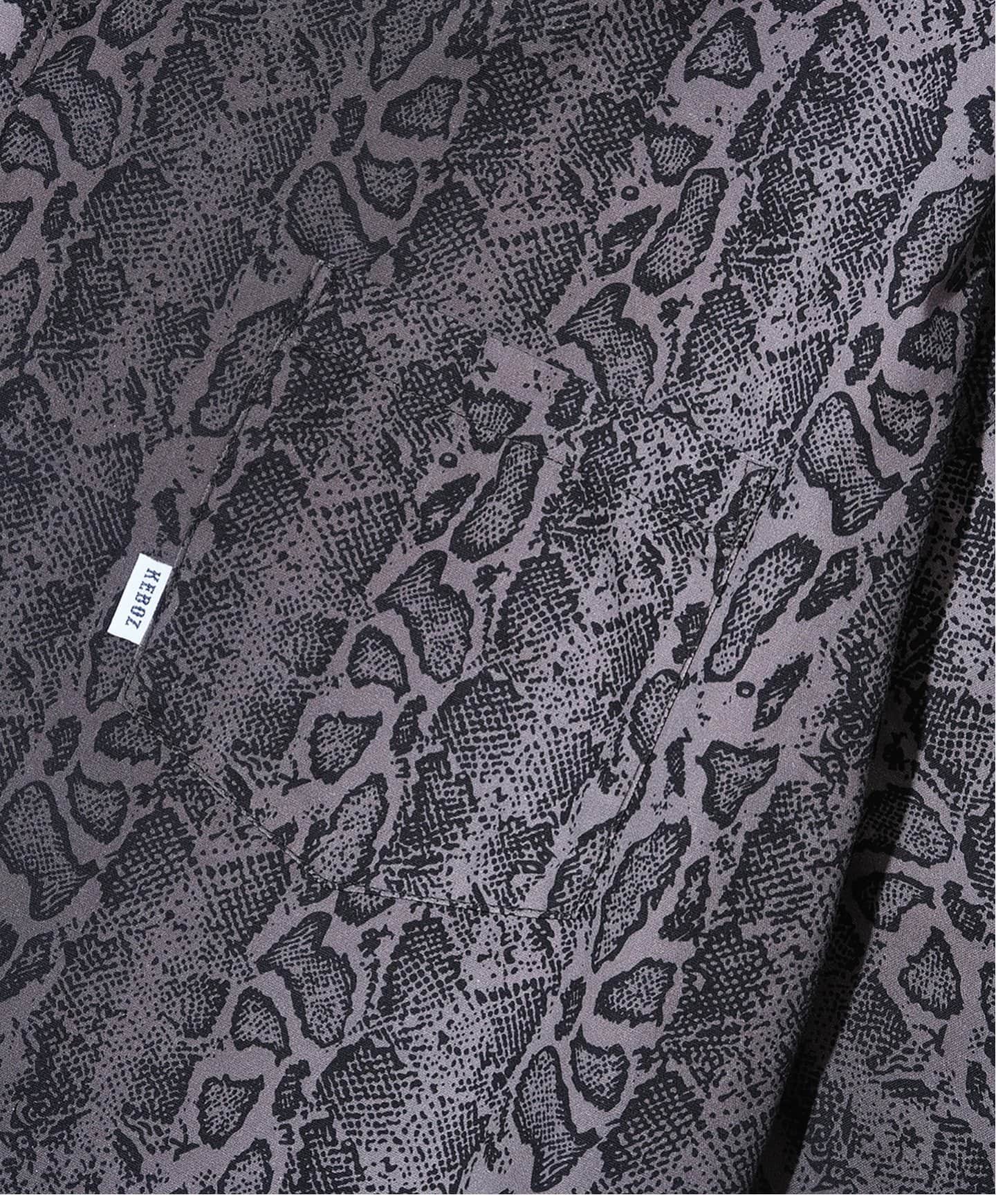 kebozパイソン柄セットアップシャツXLパンツXXL kebozパイソン柄セットアップシャツXLパンツXXL