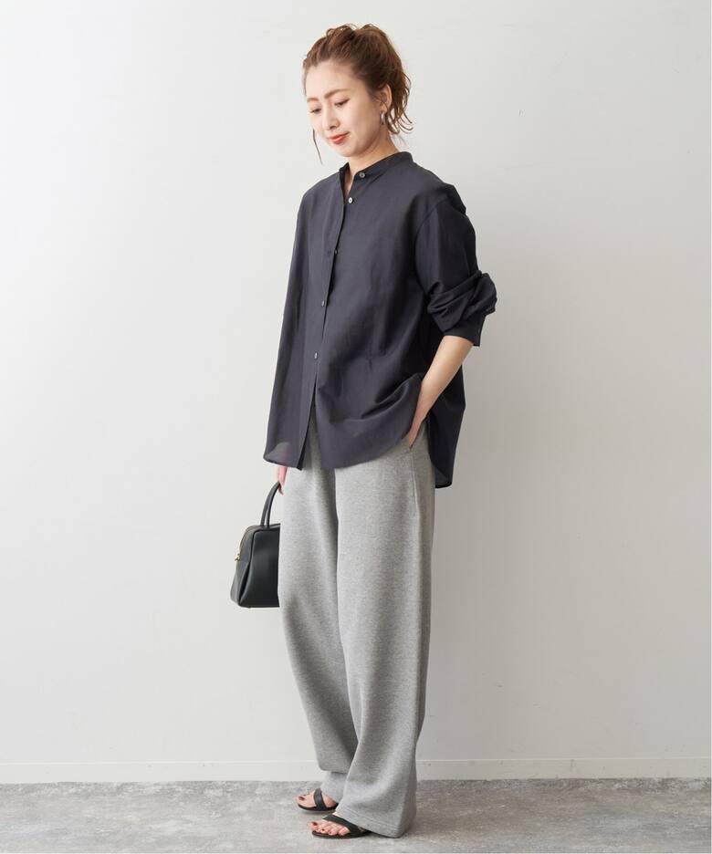 コットンシルクギャザーシャツ（シャツ／ブラウス）｜Spick and Span 