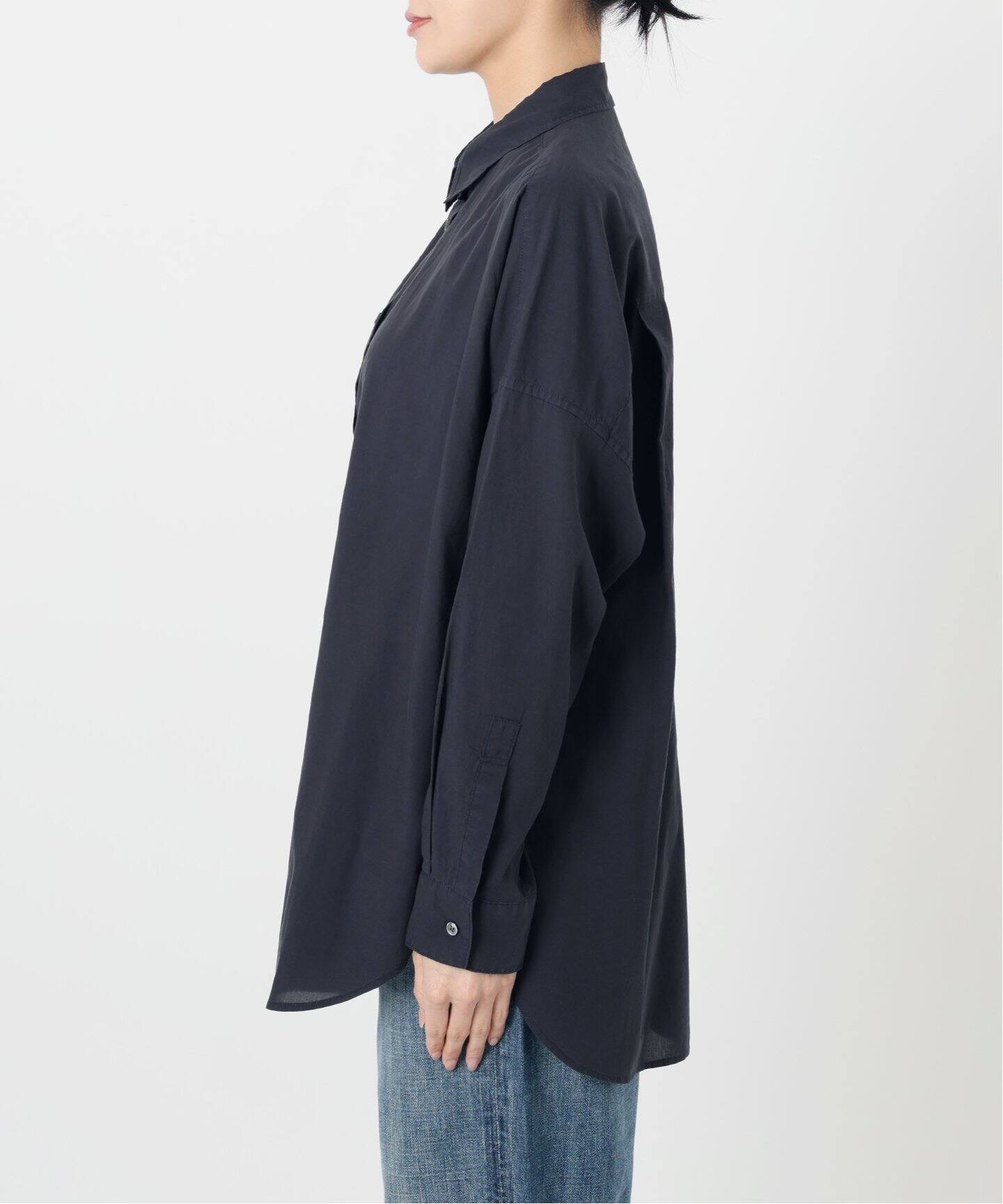 追加》ガーメントダイカシュクールシャツ（シャツ／ブラウス）｜Spick