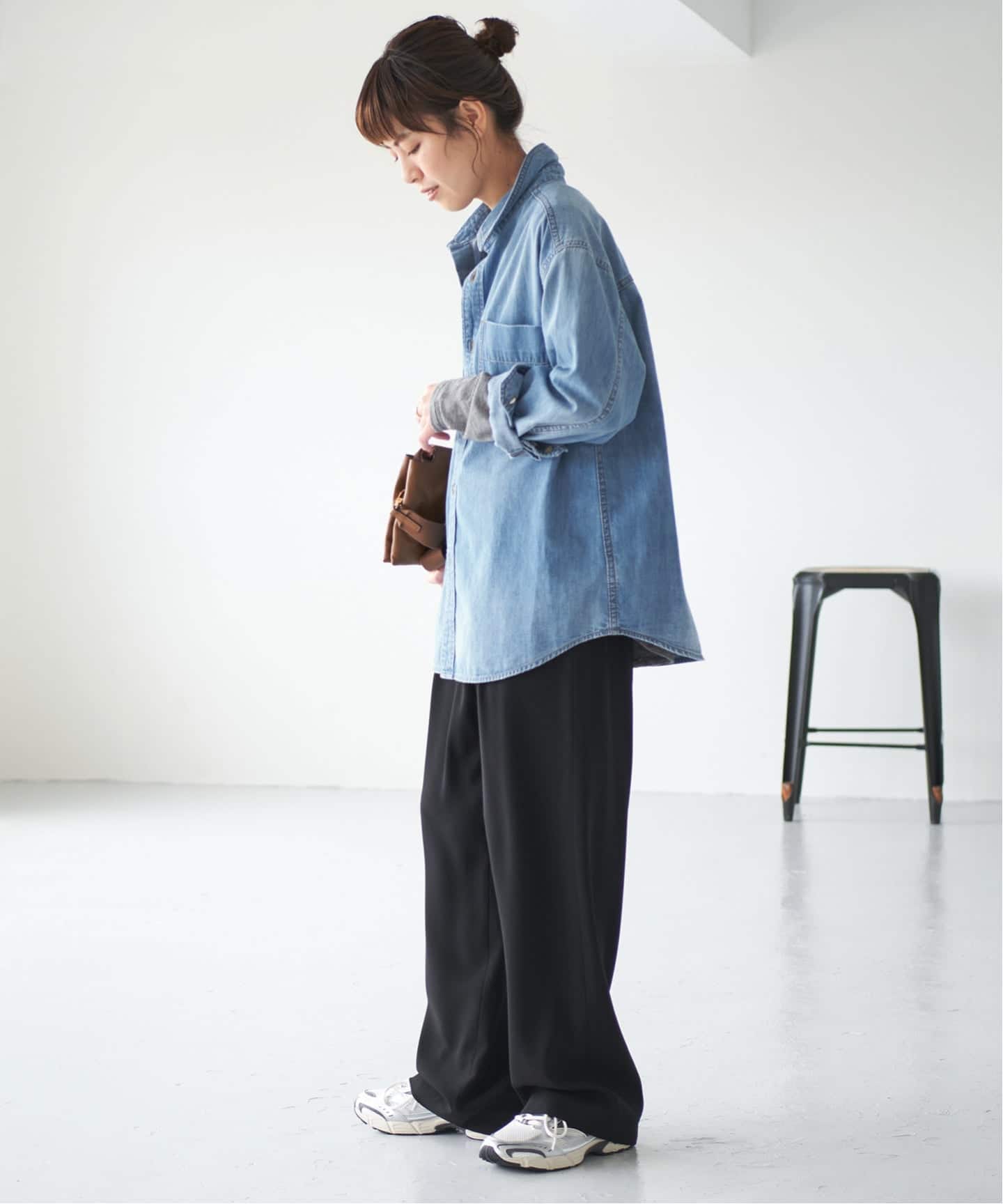 Spick&Span ライトオンスデニムシャツ Spick & Span｜《追加》ライトオンスデニムシャツ | Rakuten