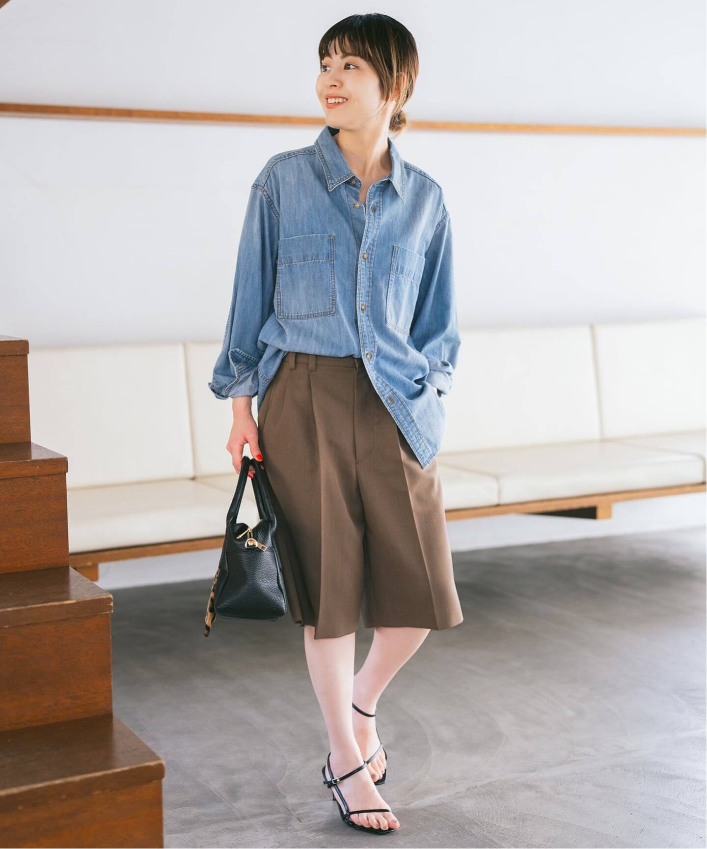 追加2》ライトオンスデニムシャツ（シャツ／ブラウス）｜Spick and