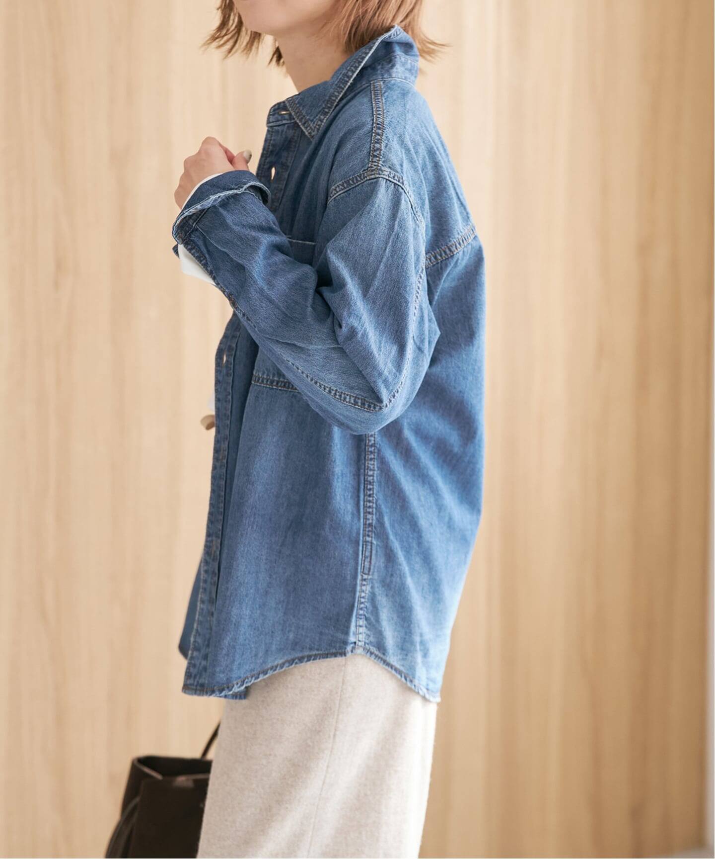 追加2》ライトオンスデニムシャツ（シャツ／ブラウス）｜Spick