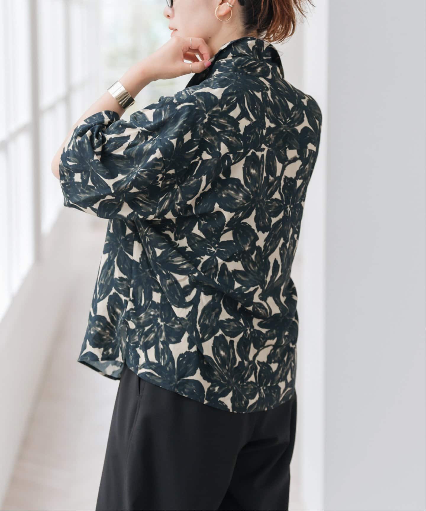 Spick & Span DEVEAUXハーフスリーブシャツ DEVEAUXハーフスリーブシャツ(シャツ/ブラウス)|Spick and