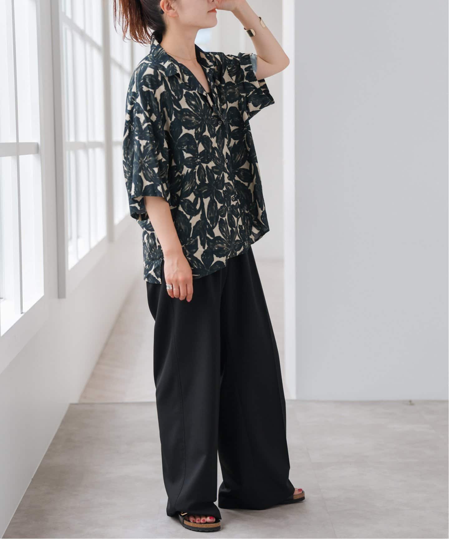 Spick & Span DEVEAUXハーフスリーブシャツ DEVEAUXハーフスリーブシャツ（シャツ／ブラウス）｜Spick and