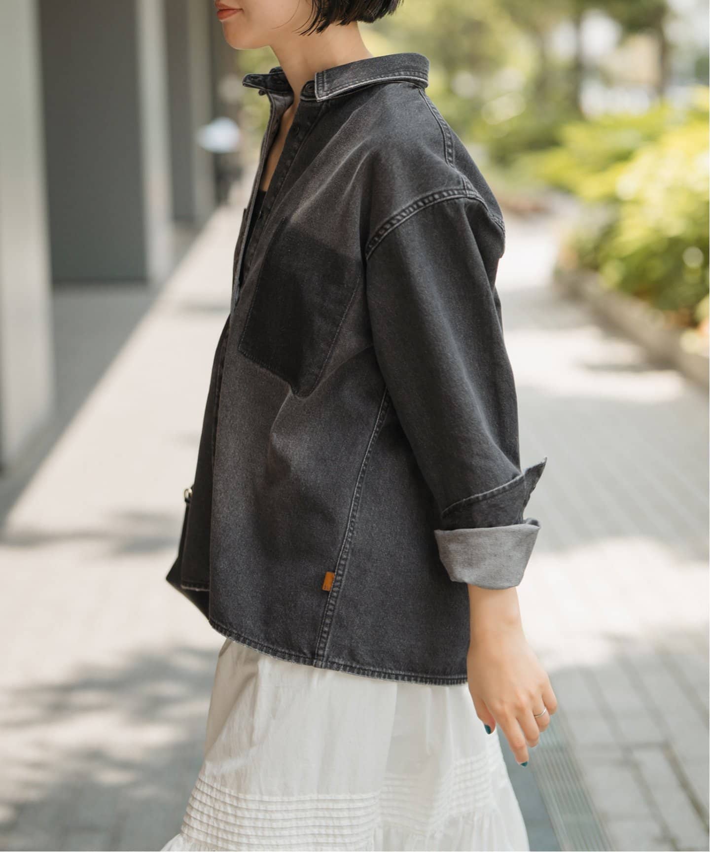5 1/2 SOFT DENIM SHIRT（シャツ／ブラウス）｜Spick and Span