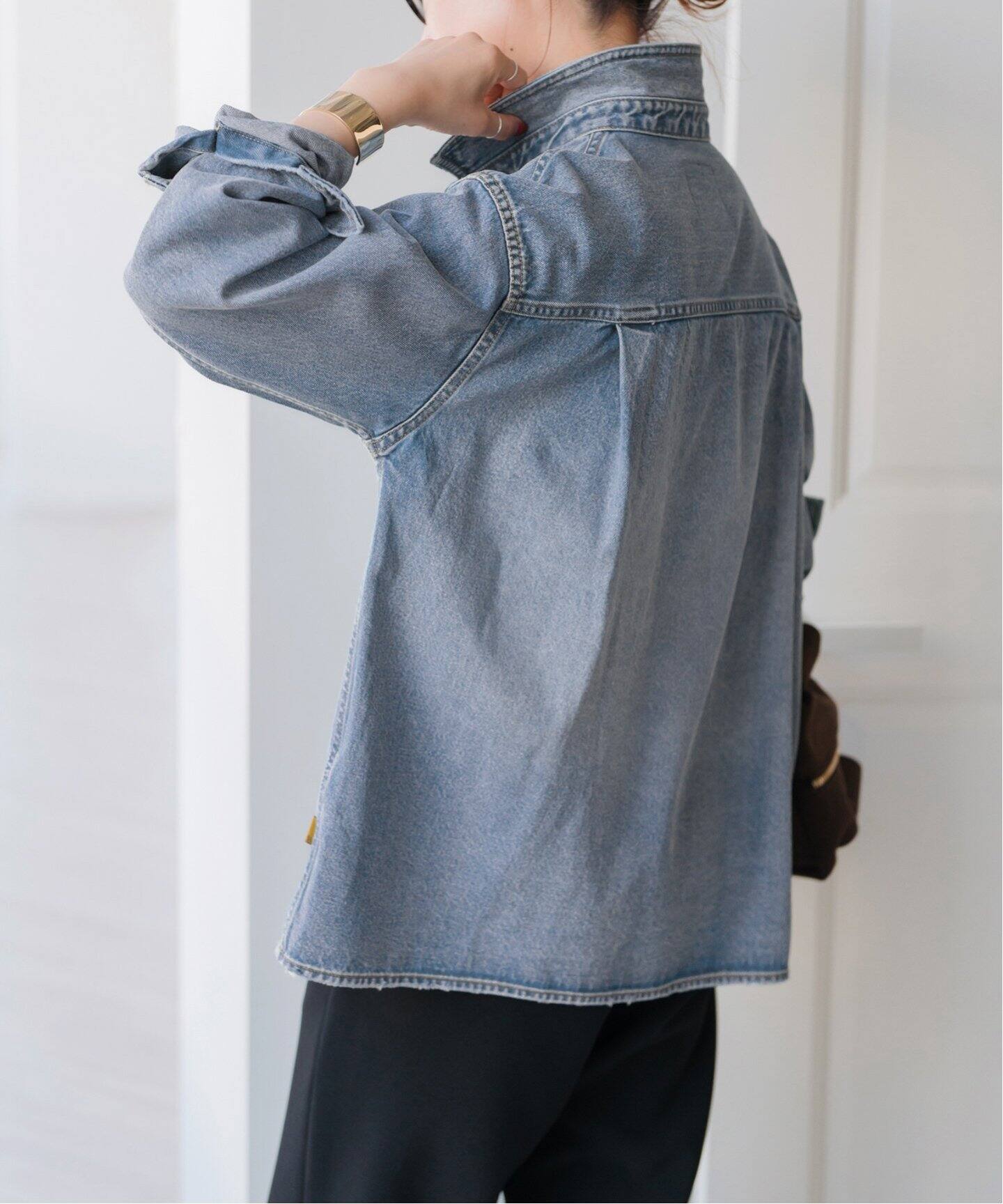 予約》5 1/2 SOFT DENIM SHIRT（シャツ／ブラウス）｜Spick and