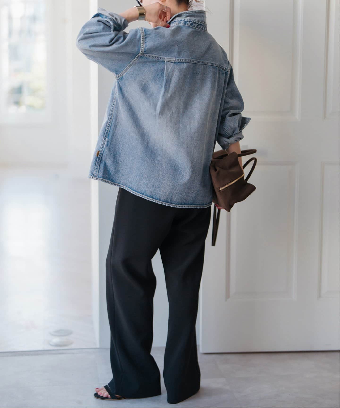 5 1/2 SOFT DENIM SHIRT（シャツ／ブラウス）｜Spick and Span