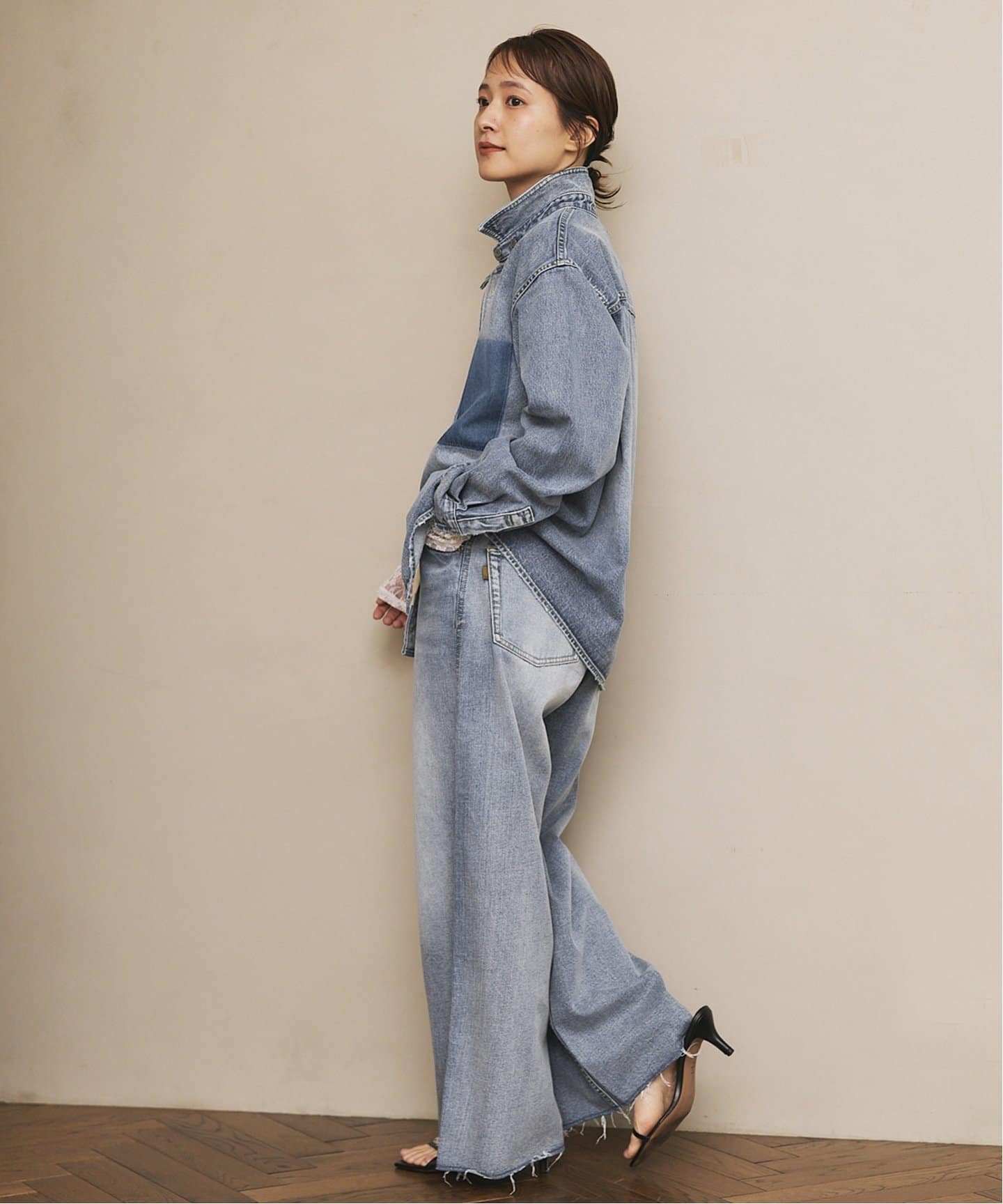 WEB限定追加》5 1/2 SOFT DENIM SHIRT（シャツ／ブラウス
