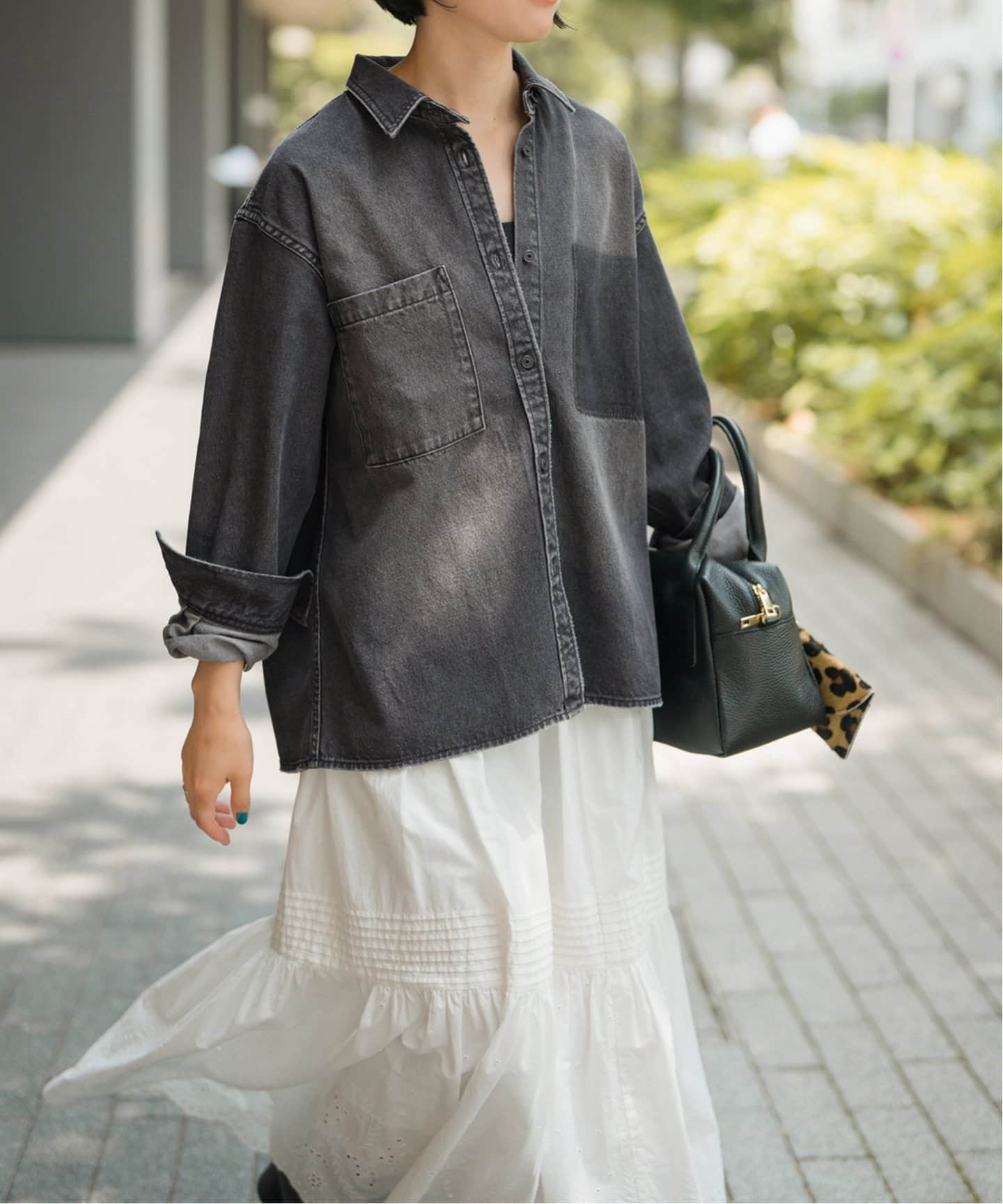 《WEB限定追加》5 1/2 SOFT DENIM SHIRT