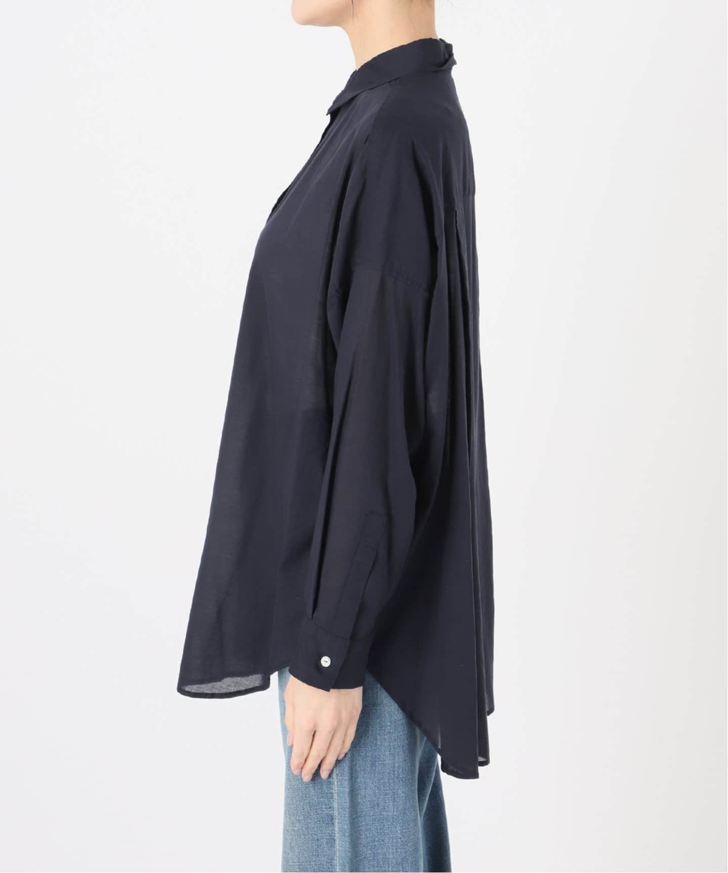 Spick & Span｜《追加予約》ガーメントダイカシュクールシャツ