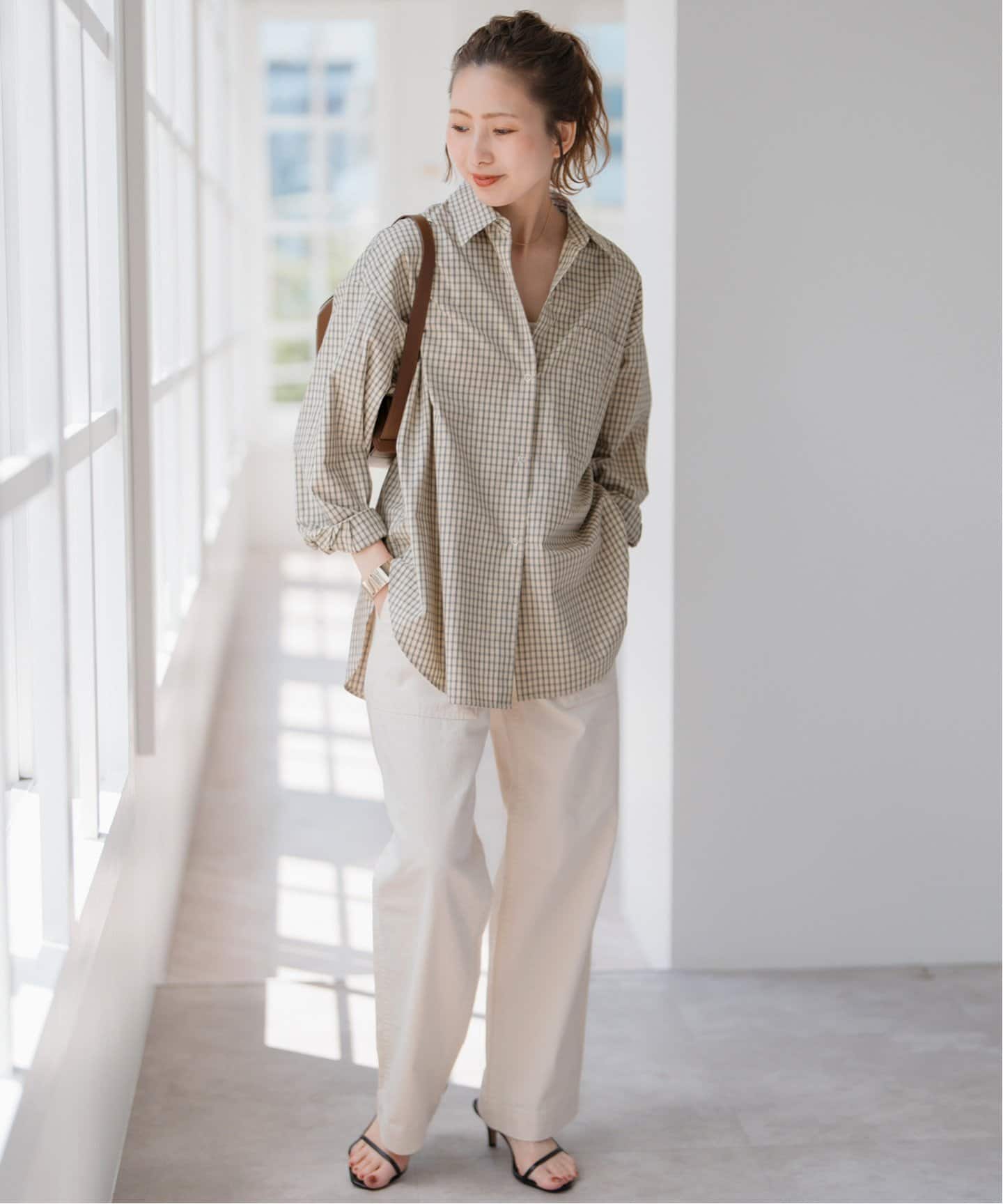 予約》刺繍オーバーシャツ（シャツ／ブラウス）｜Spick and Span