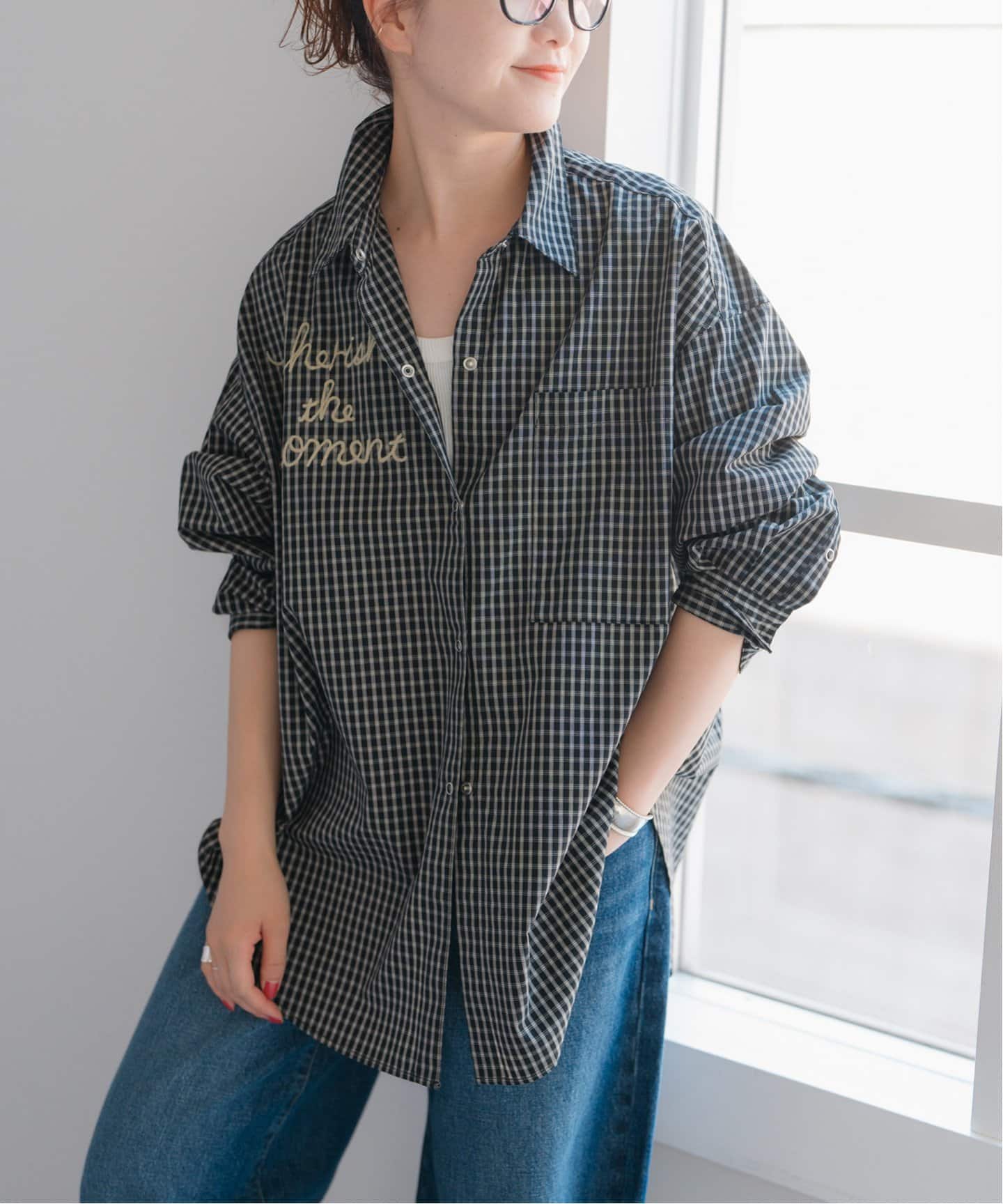 刺繍オーバーシャツ（シャツ／ブラウス）｜Spick and Span
