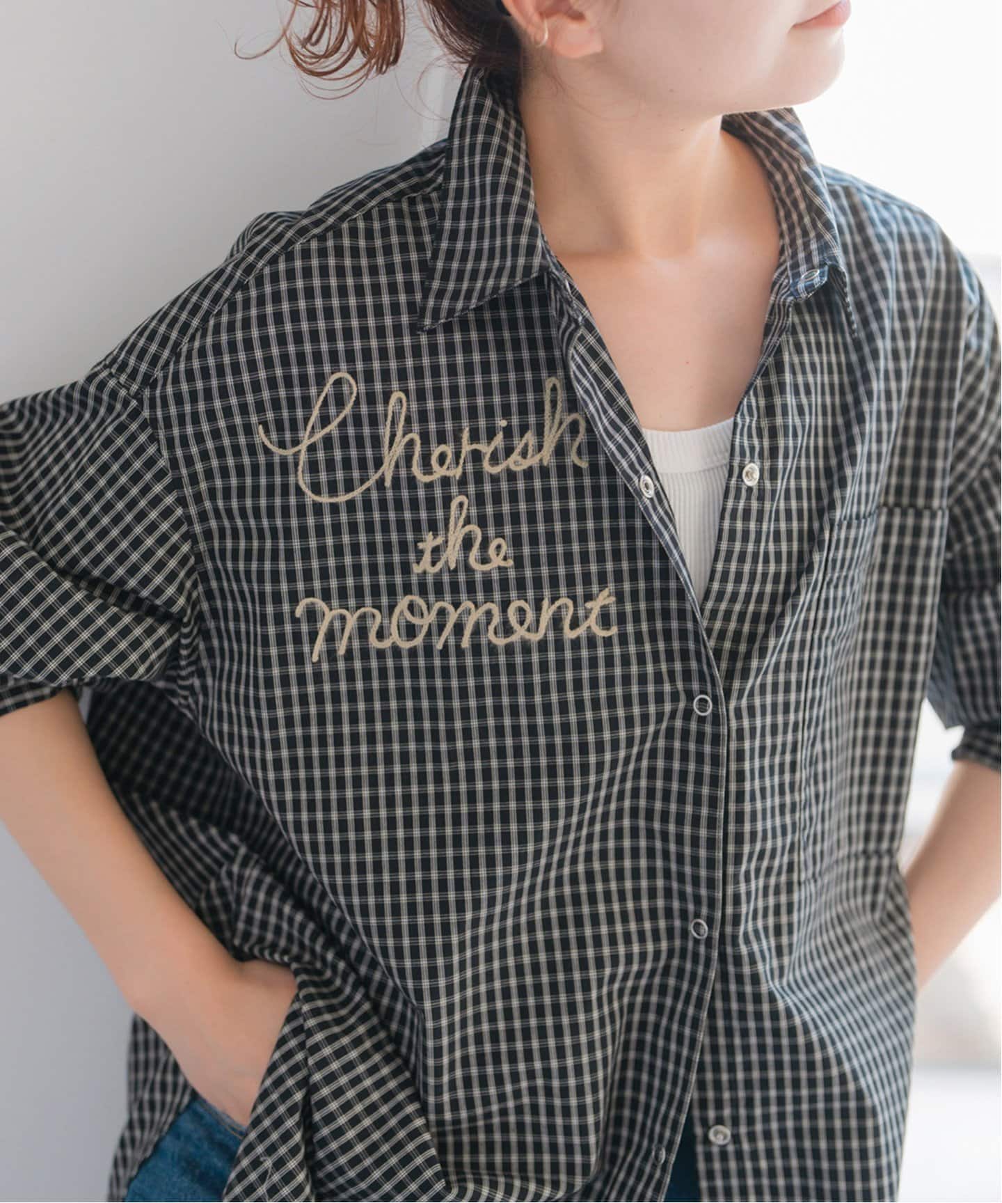 予約》刺繍オーバーシャツ（シャツ／ブラウス）｜Spick and Span