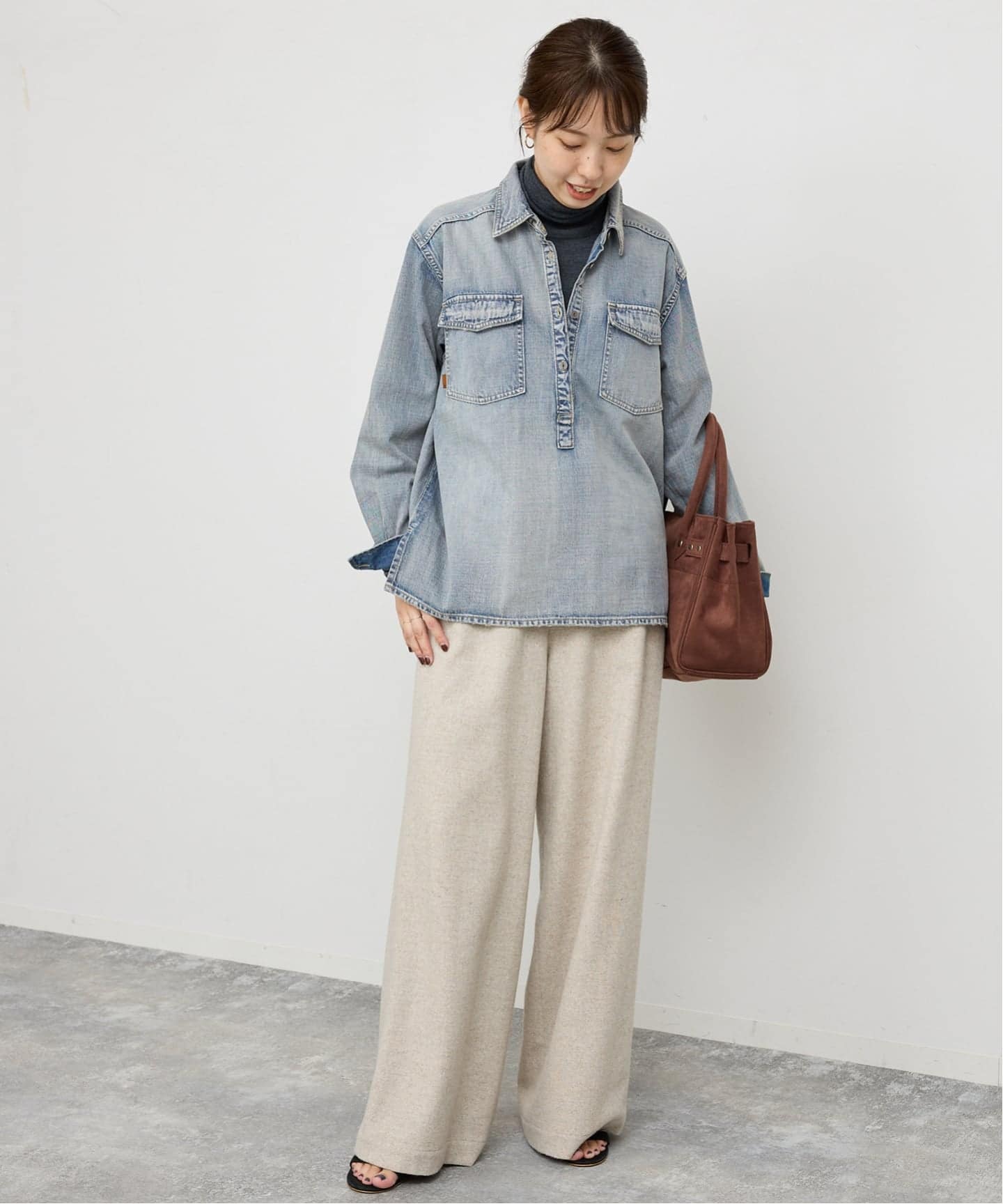 5 1/2 PULLOVER SHIRT（シャツ／ブラウス）｜Spick and Span（スピック