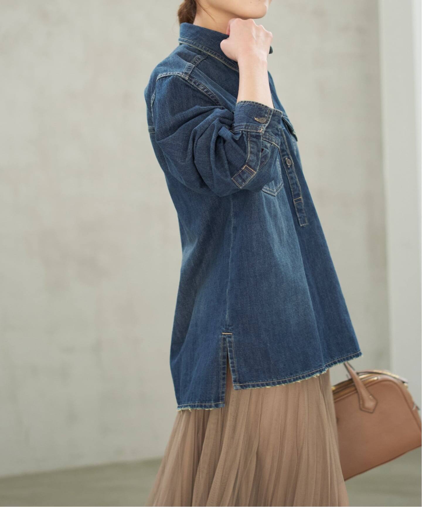 予約》5 1/2 PULLOVER SHIRT（シャツ／ブラウス）｜Spick and