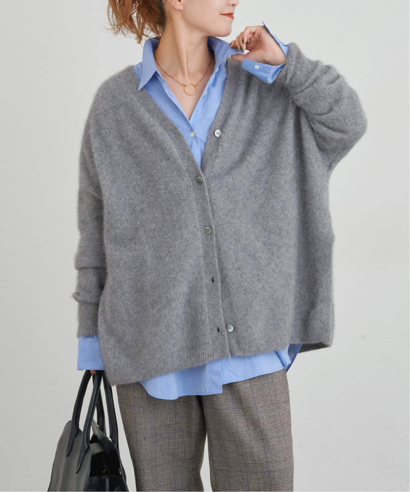 今期★2025SS★Spick and Span 50コットンオーバーシャツ 追加》50コットンオーバーシャツ（シャツ／ブラウス）｜Spick