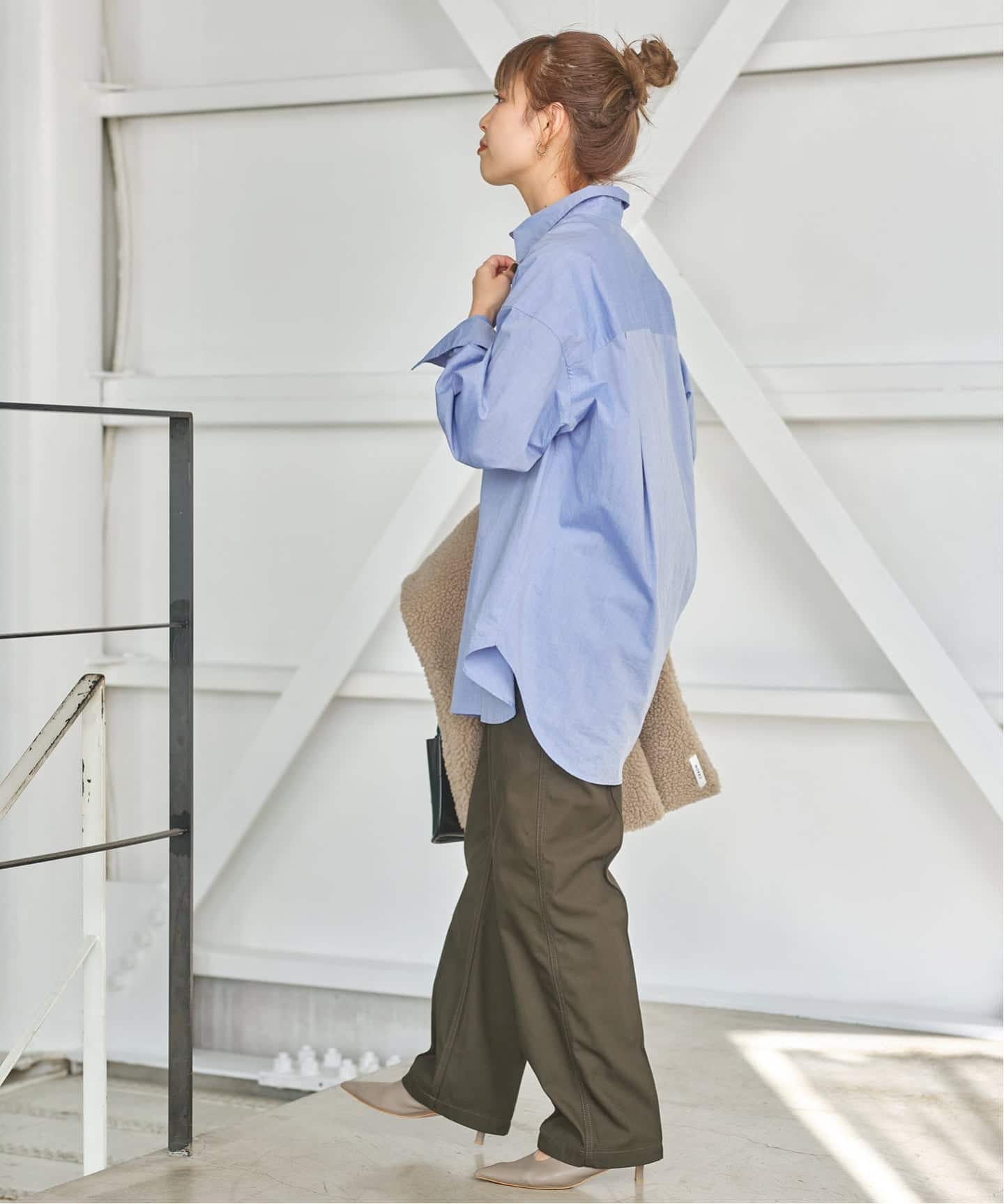 追加2》50コットンオーバーシャツ（シャツ／ブラウス）｜Spick