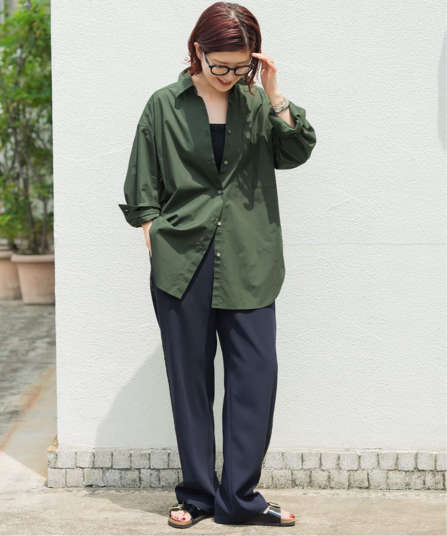 WEB限定 / 追加2》50コットンオーバーシャツ（シャツ／ブラウス