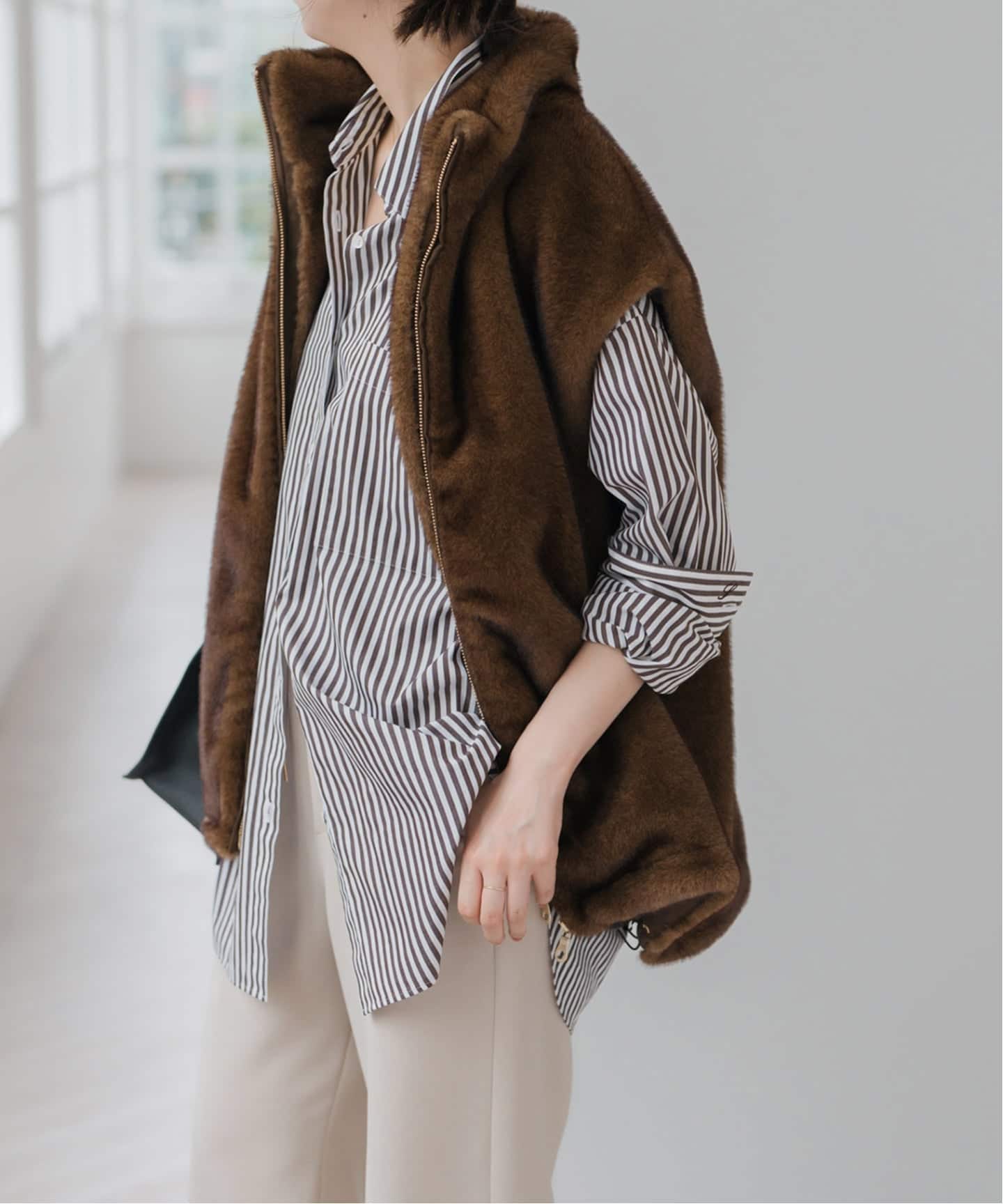 WEB限定 / 追加2》50コットンオーバーシャツ（シャツ／ブラウス