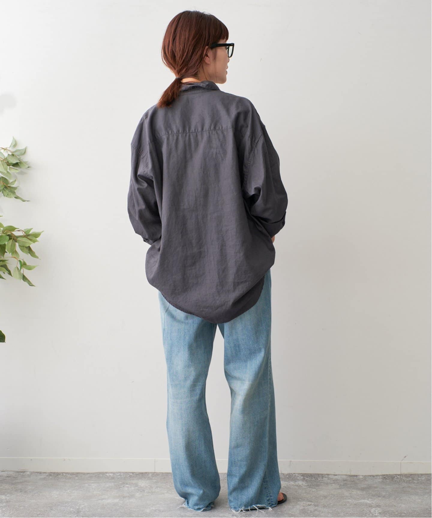 コットンリネンユーティリティーシャツ（シャツ／ブラウス）｜Spick