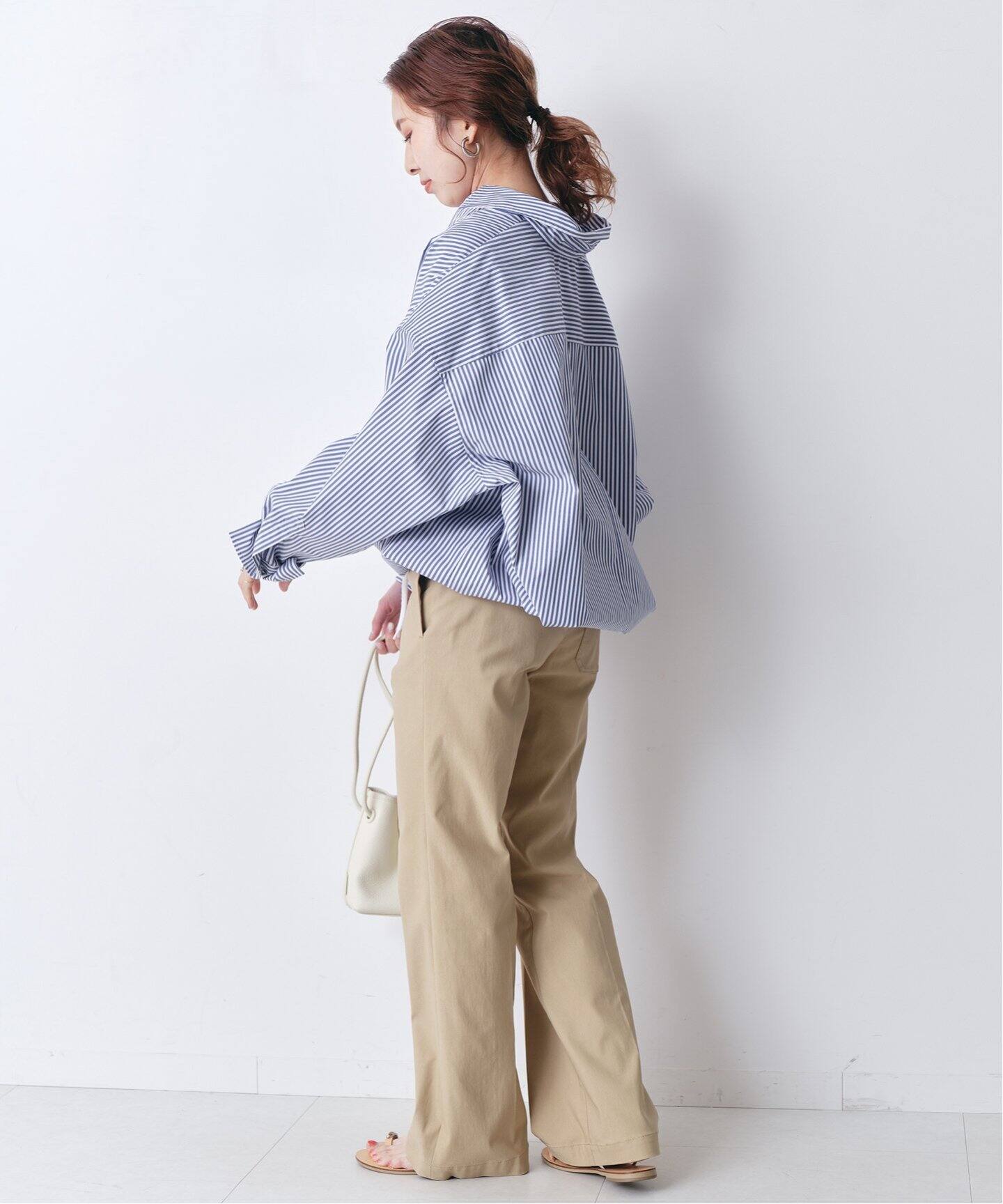 新品未使用　Spick and Span CO/PEヘムギャザーシャツ 追加》CO/PEヘムギャザーシャツ（シャツ/ブラウス）｜Spick