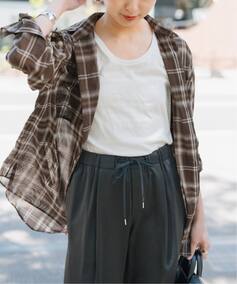 《追加》コットンボイルチェックシャツ