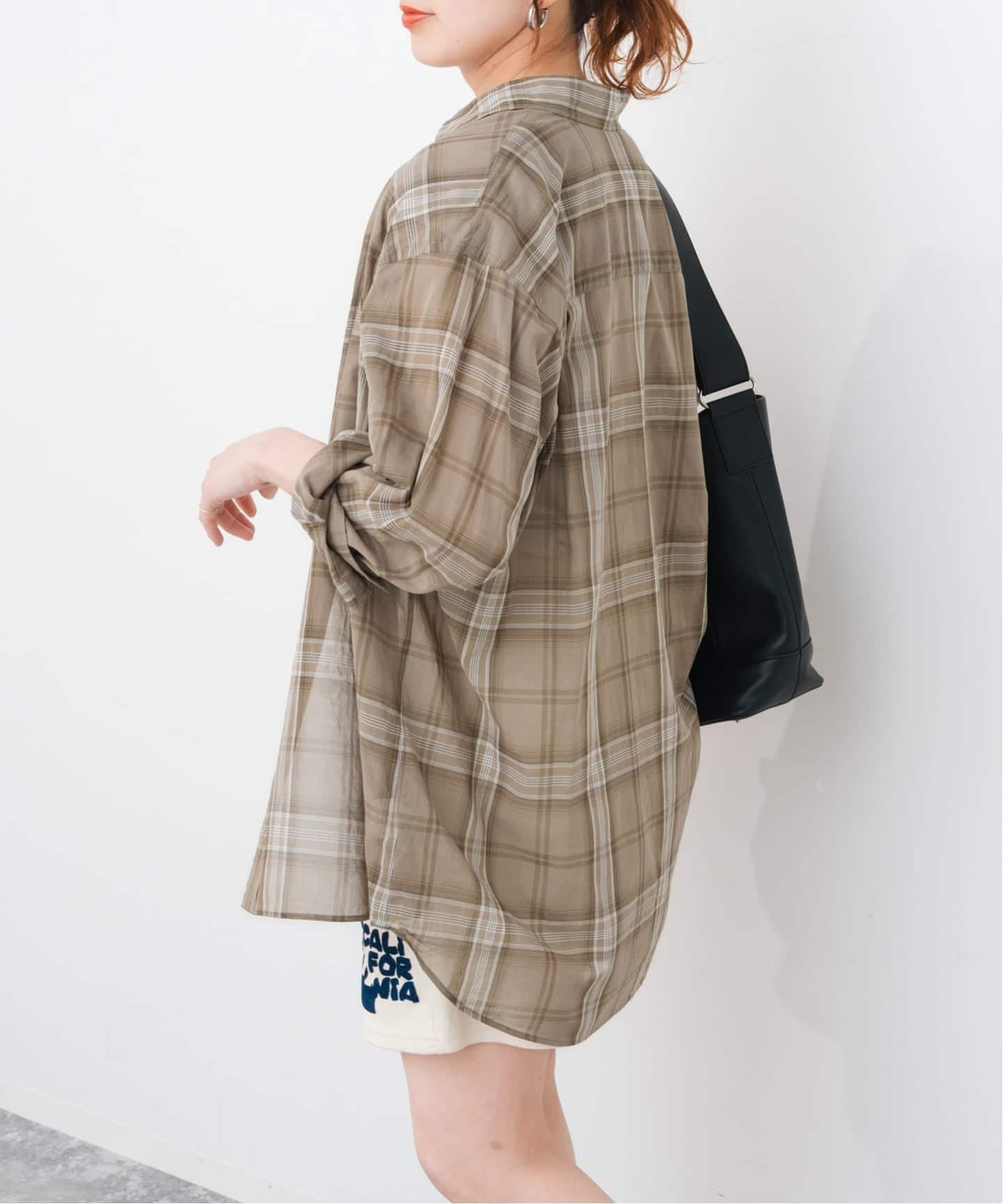 Spick and Span/スピック＆スパン　コットンボイルチェックシャツ新品 WEB限定追加》コットンボイルチェックシャツ（シャツ／ブラウス