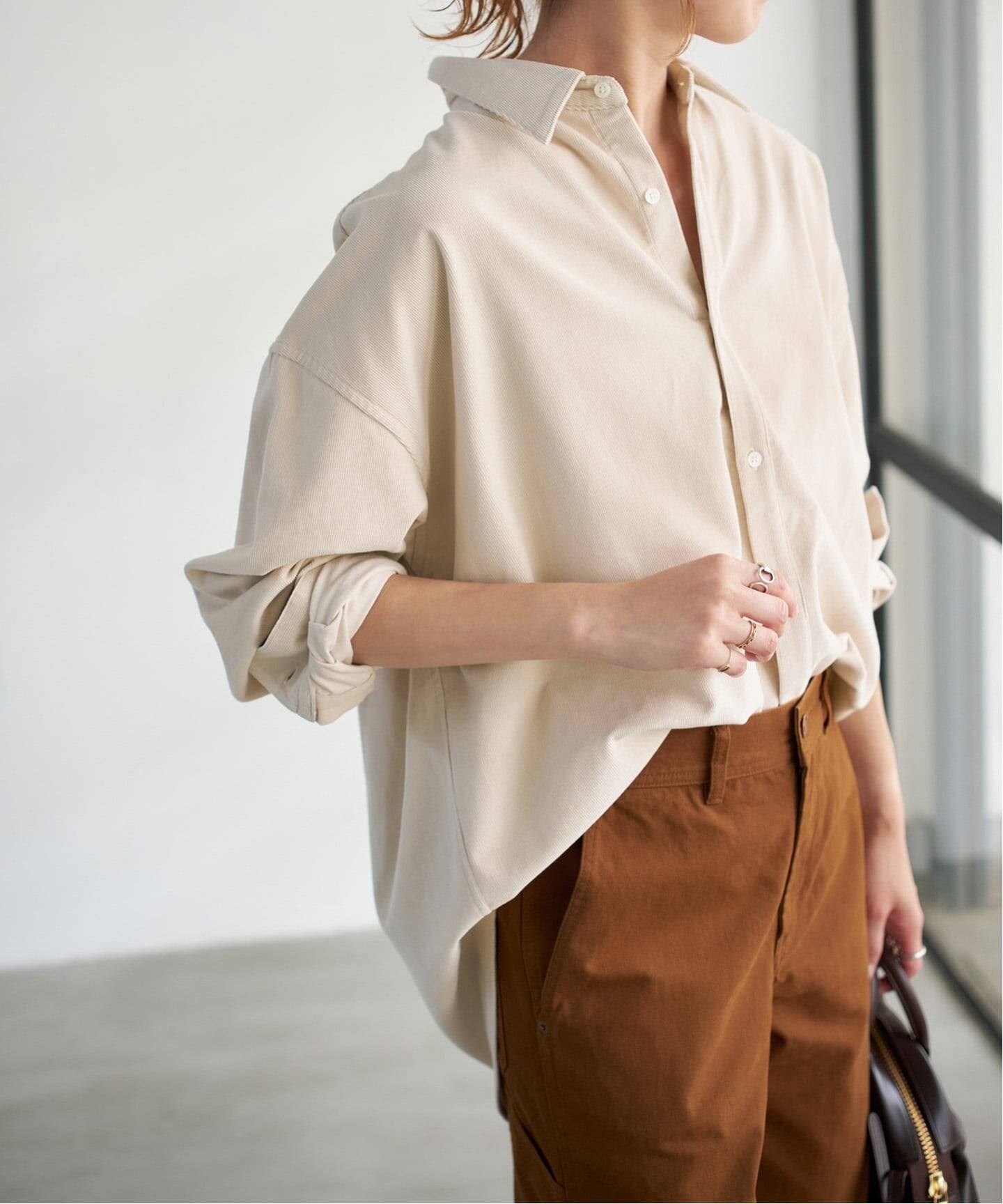 ☆週末限定値下げ☆Spick & Span コーデュロイオーバーシャツ  