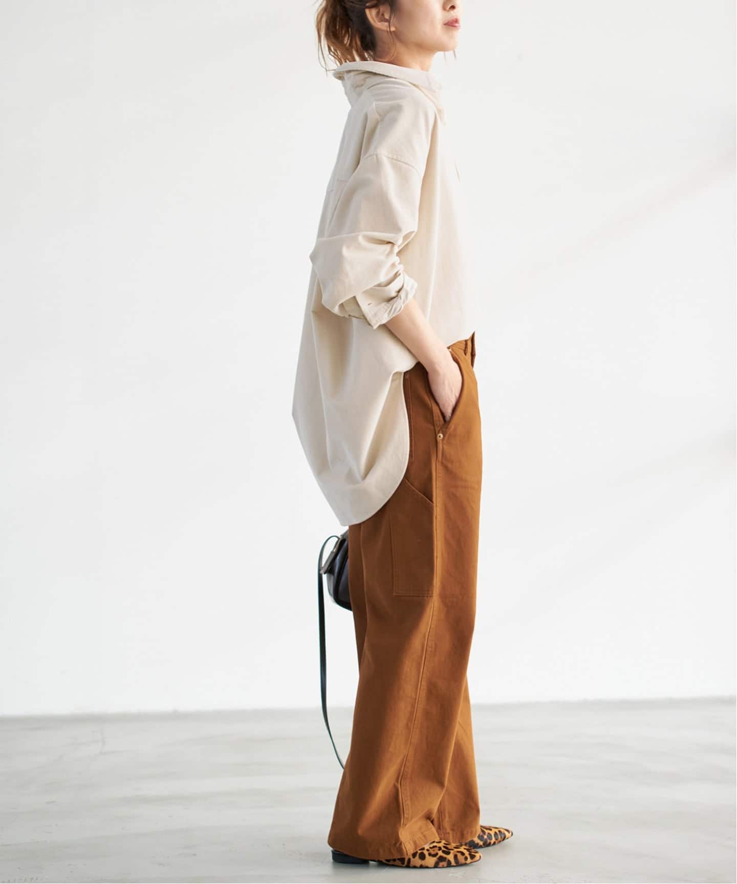 追加》コットンコーデュロイルーズシャツ（シャツ／ブラウス）｜Spick