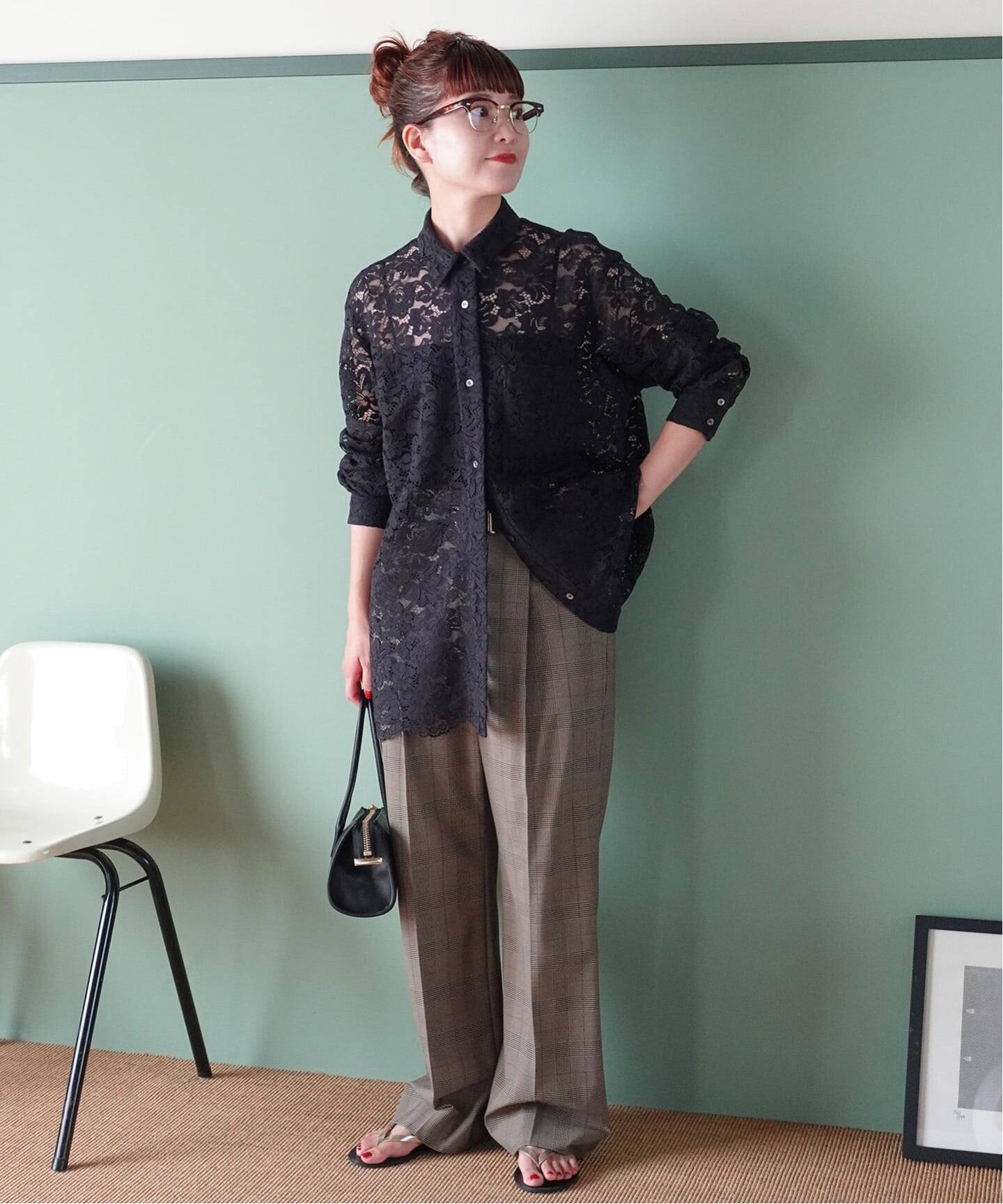 レースシャツ（シャツ／ブラウス）｜Spick and Span（スピック＆スパン