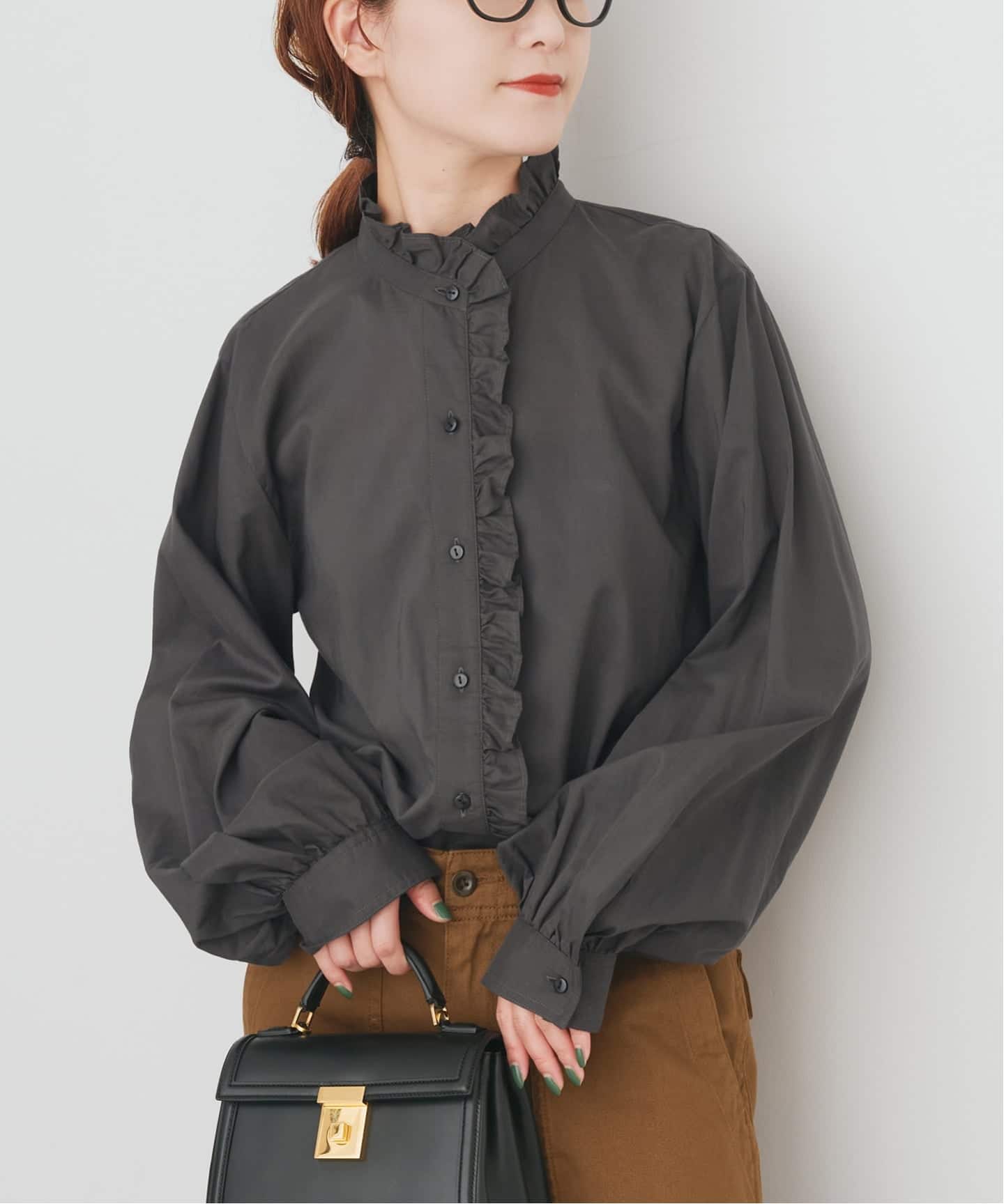 フリルシャツ（シャツ／ブラウス）｜Spick and Span（スピック＆スパン