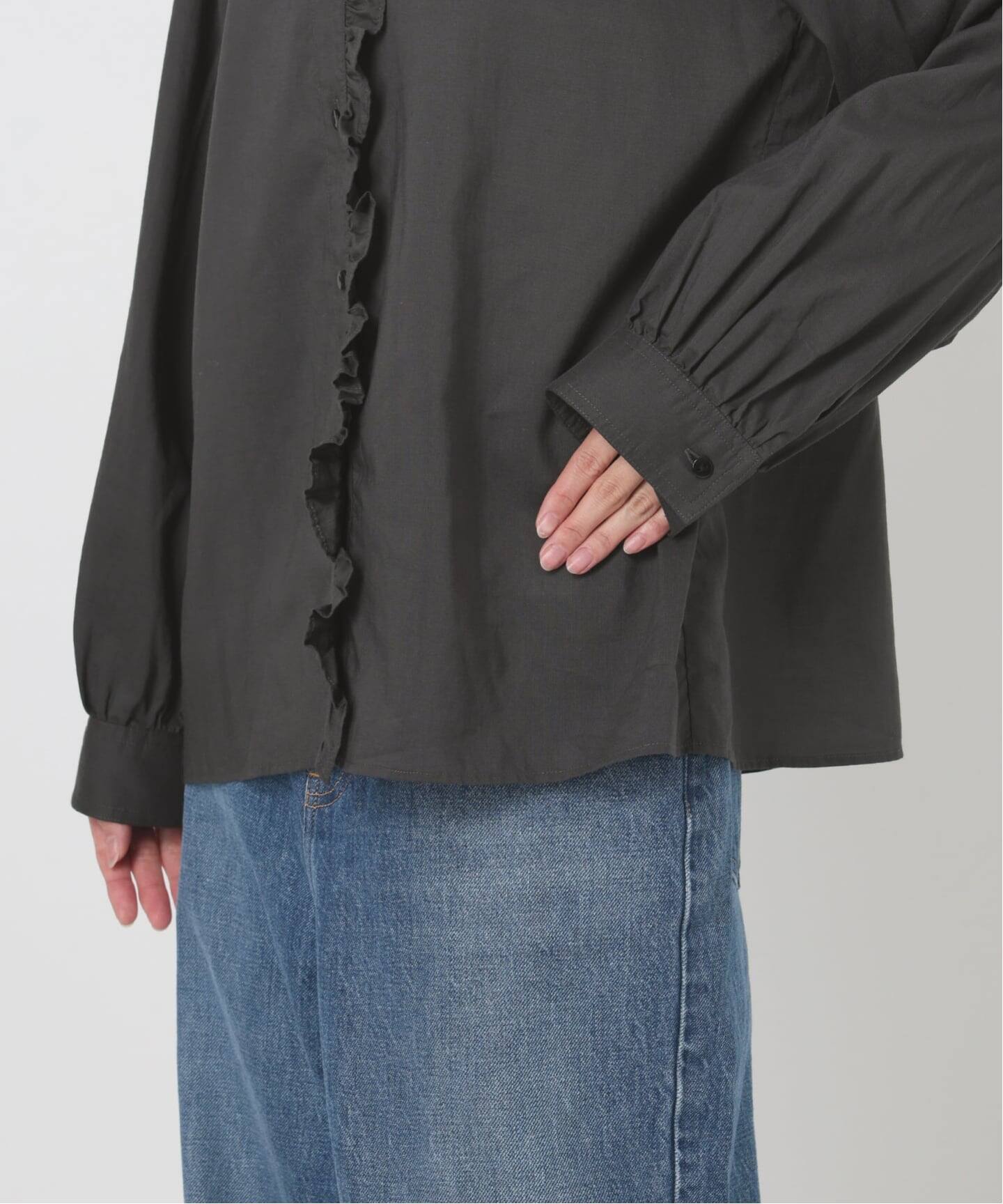 フリルシャツ（シャツ／ブラウス）｜Spick and Span（スピック＆スパン