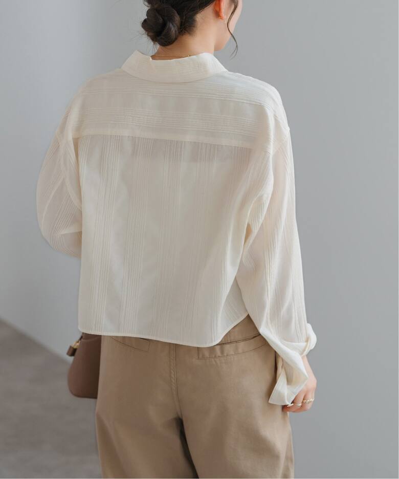 ピンタックショートシャツ（シャツ／ブラウス）｜Spick & Span 