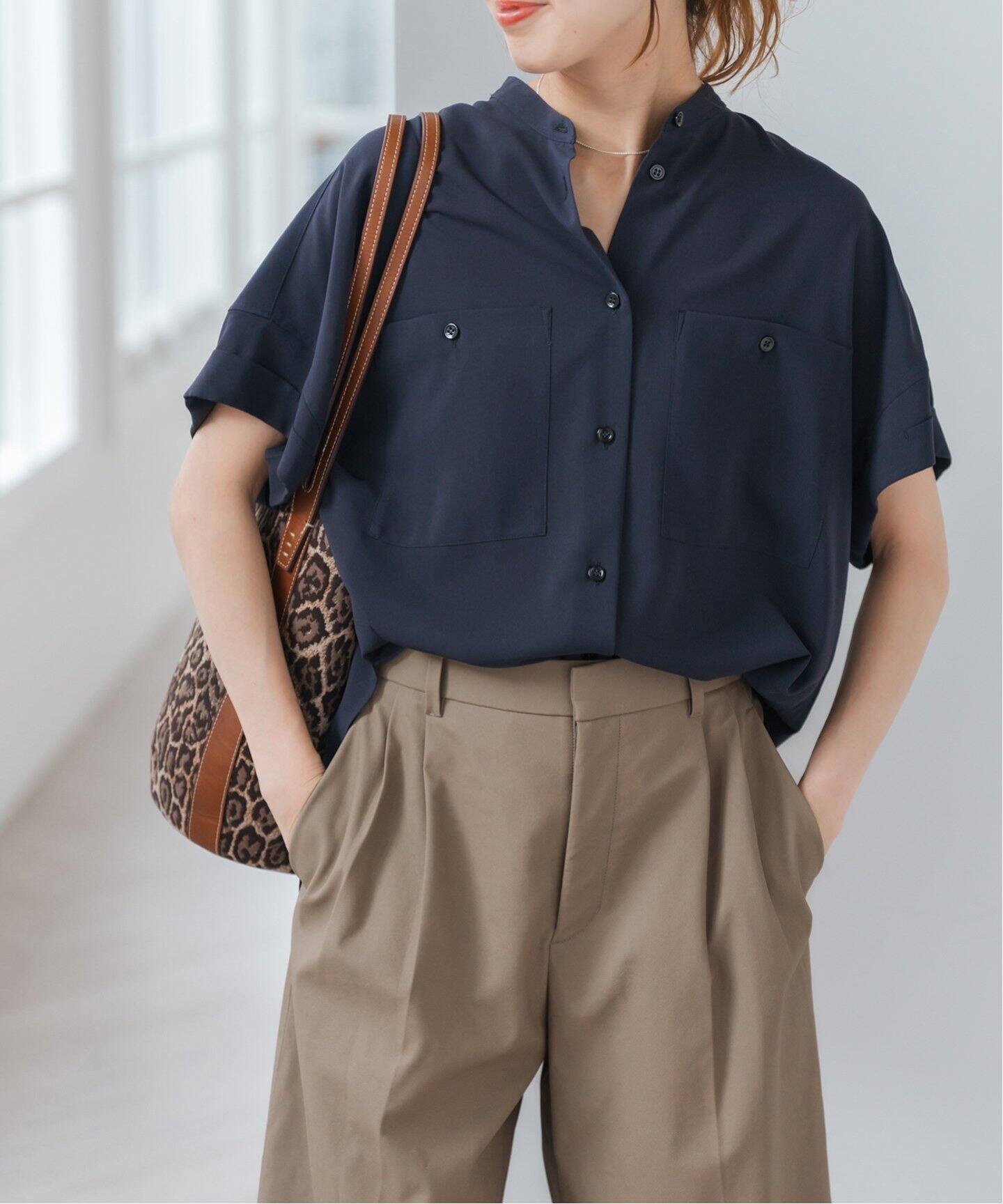 シルキードレープシャツ（シャツ／ブラウス）｜Spick and Span