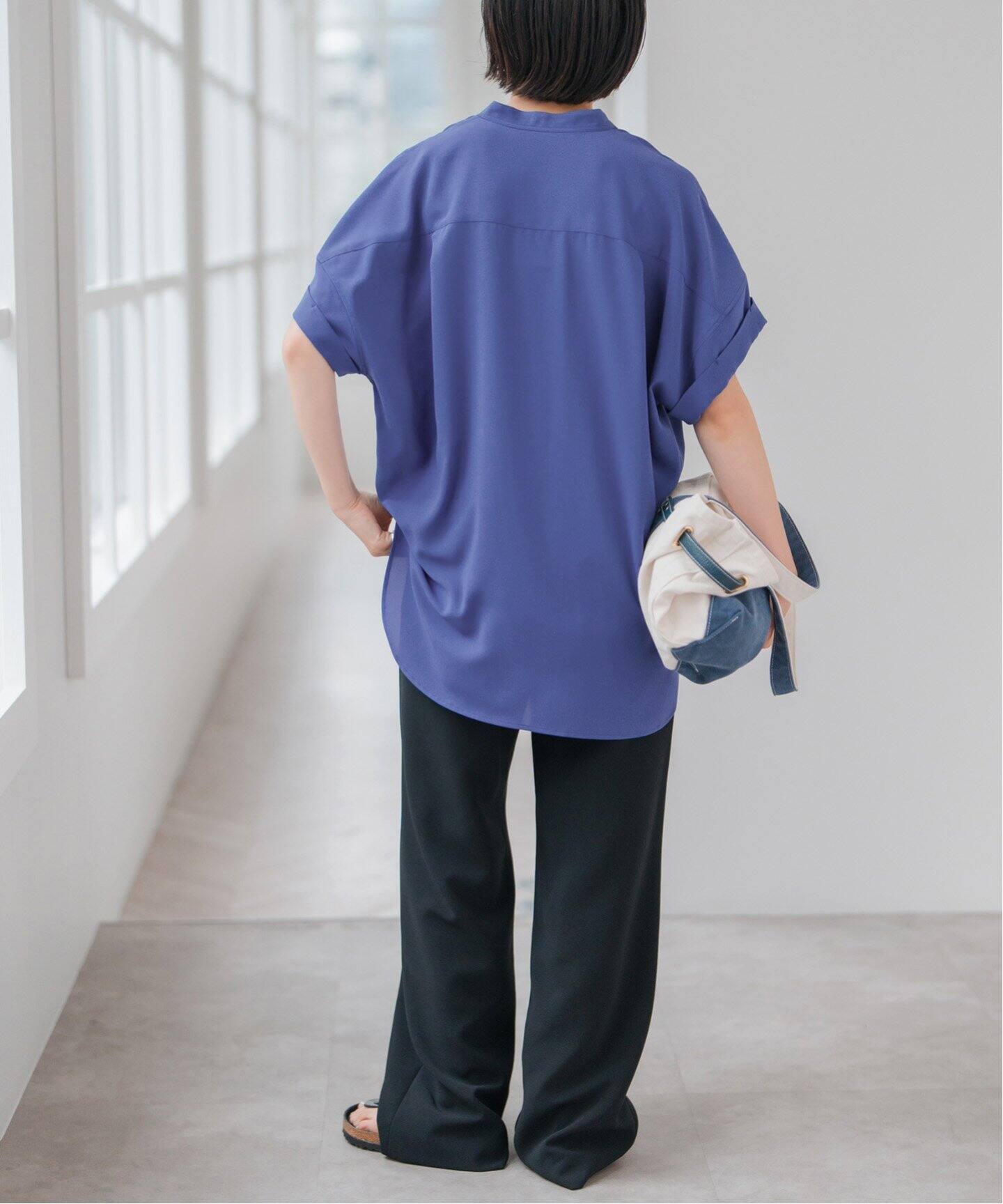 シルキードレープシャツ（シャツ／ブラウス）｜Spick and Span