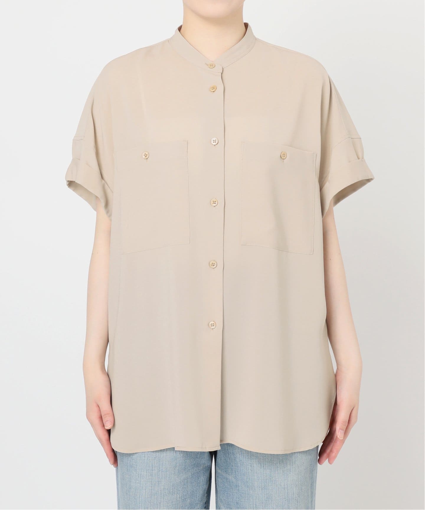 シルキードレープシャツ（シャツ／ブラウス）｜Spick and Span