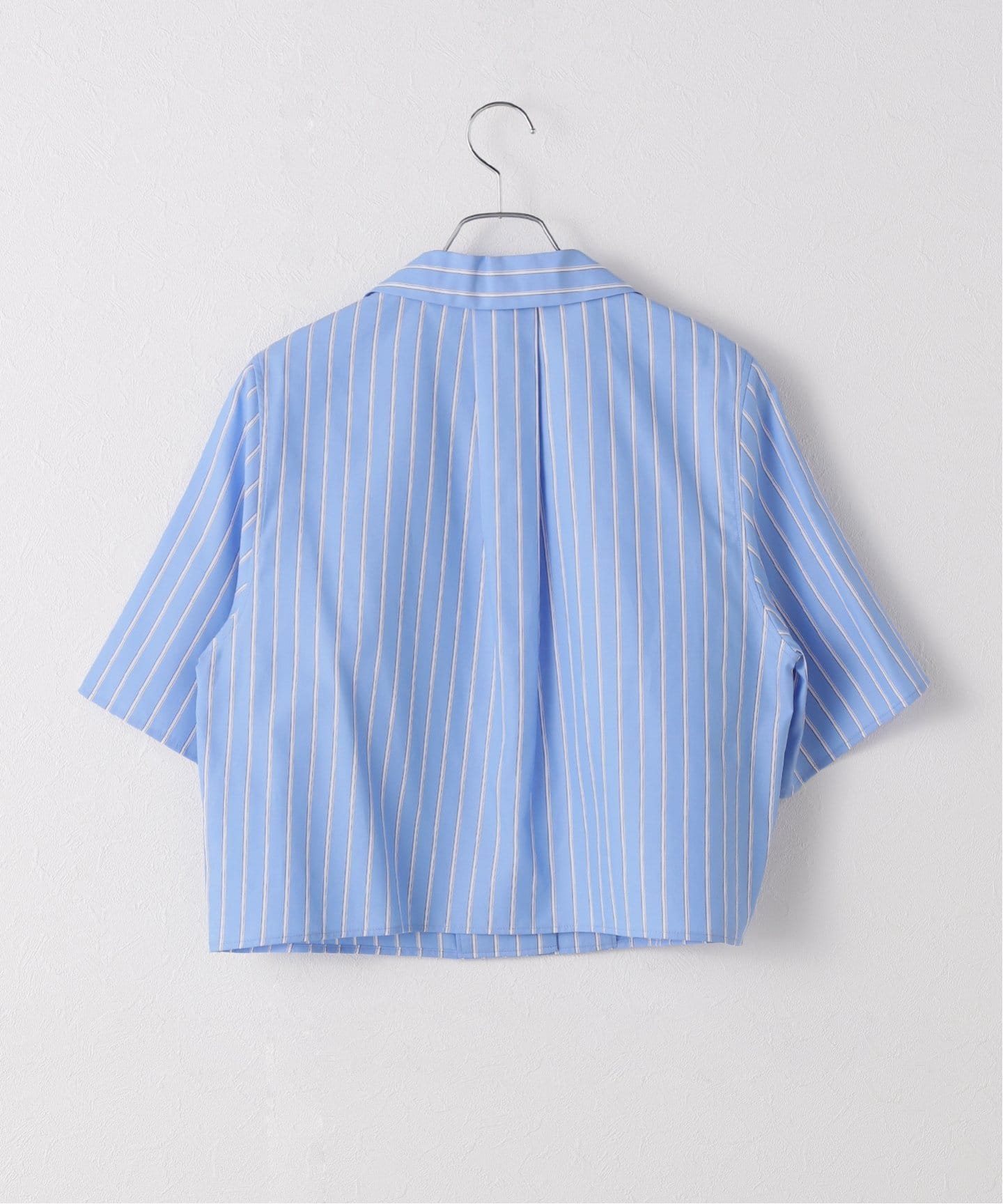 Spick &amp; Span - Spick&amp;Span ストライプショートシャツ ドビーストライプショートシャツ（シャツ／ブラウス）｜Spick