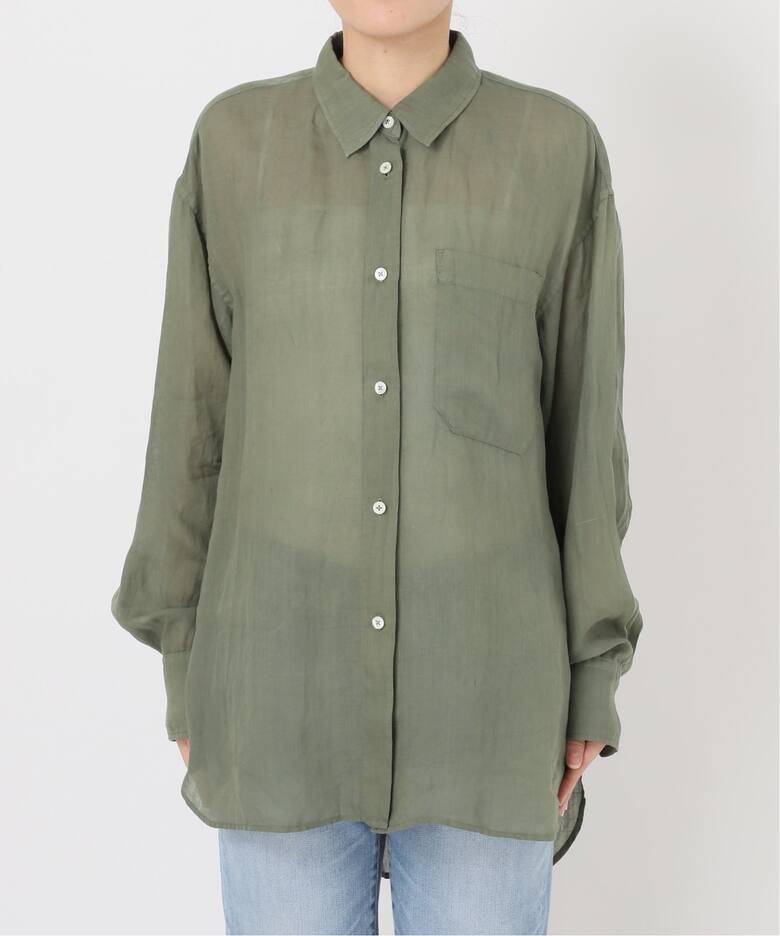 ガーメントダイシアーラミーシャツ（シャツ／ブラウス）｜Spick and  