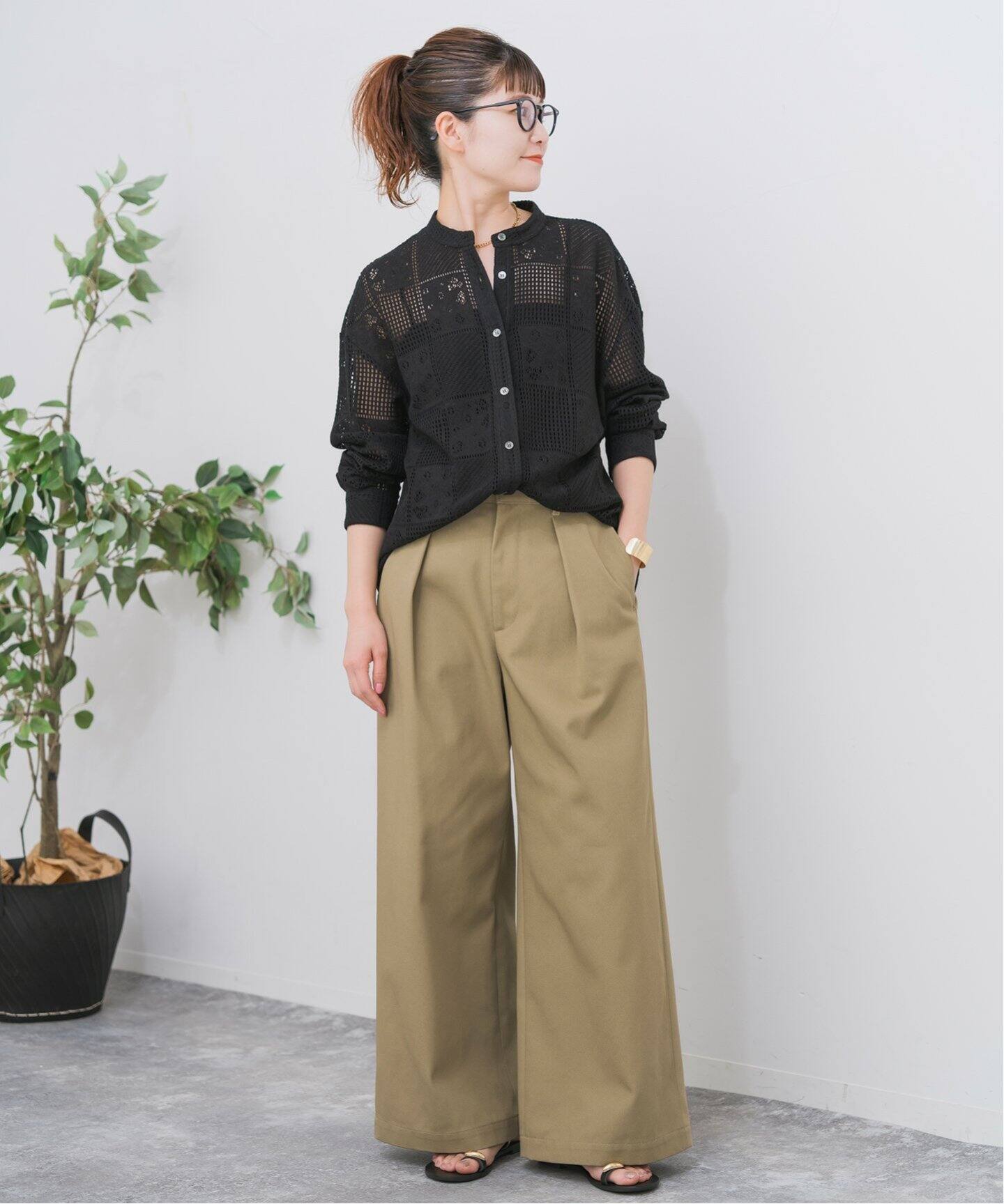 追加3》PEレースシャツ（シャツ／ブラウス）｜Spick and Span